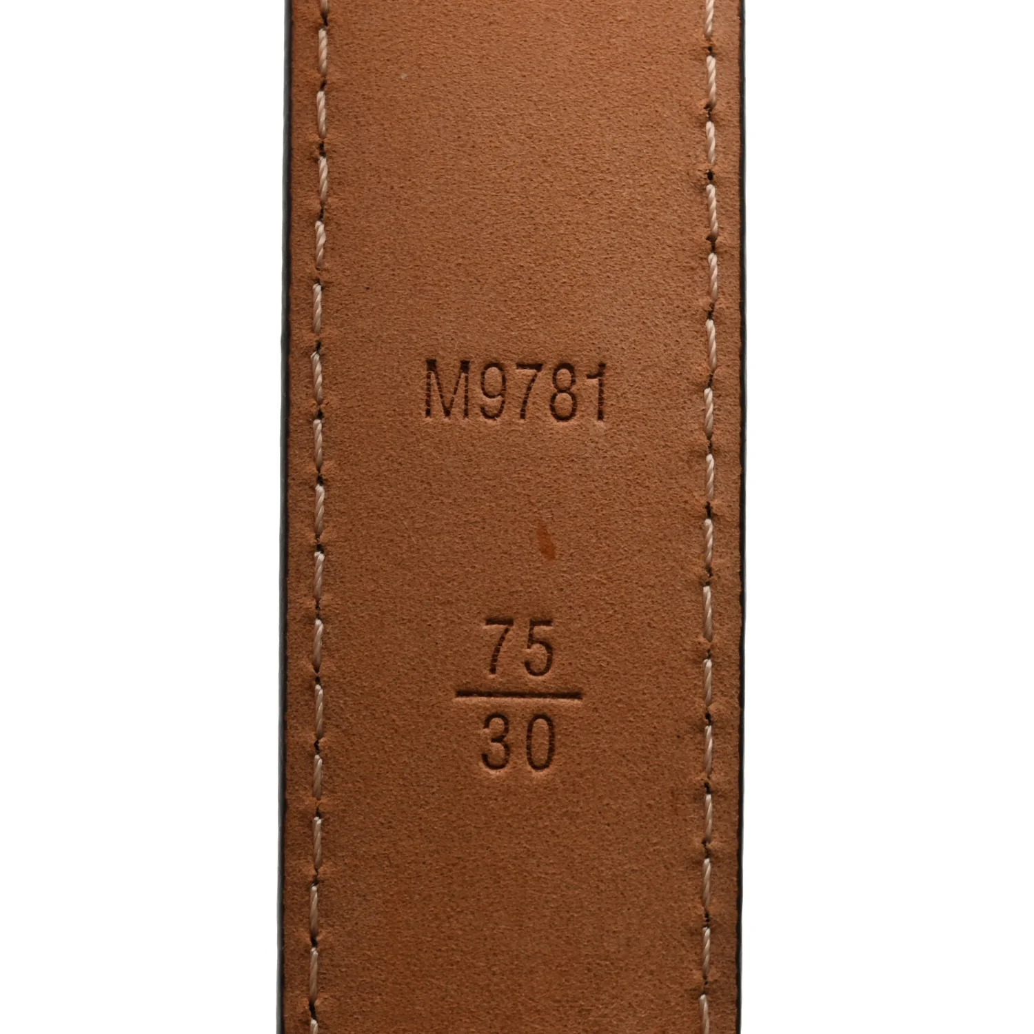 Mini Monogram 25mm LV Initiales 75 30 Belt - Image 7