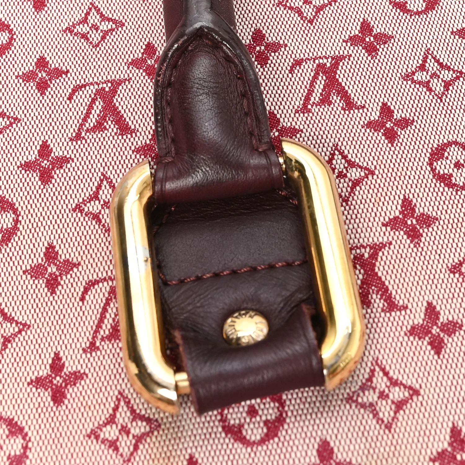 Mini Monogram Alma Haut Tote Cherry - Image 10
