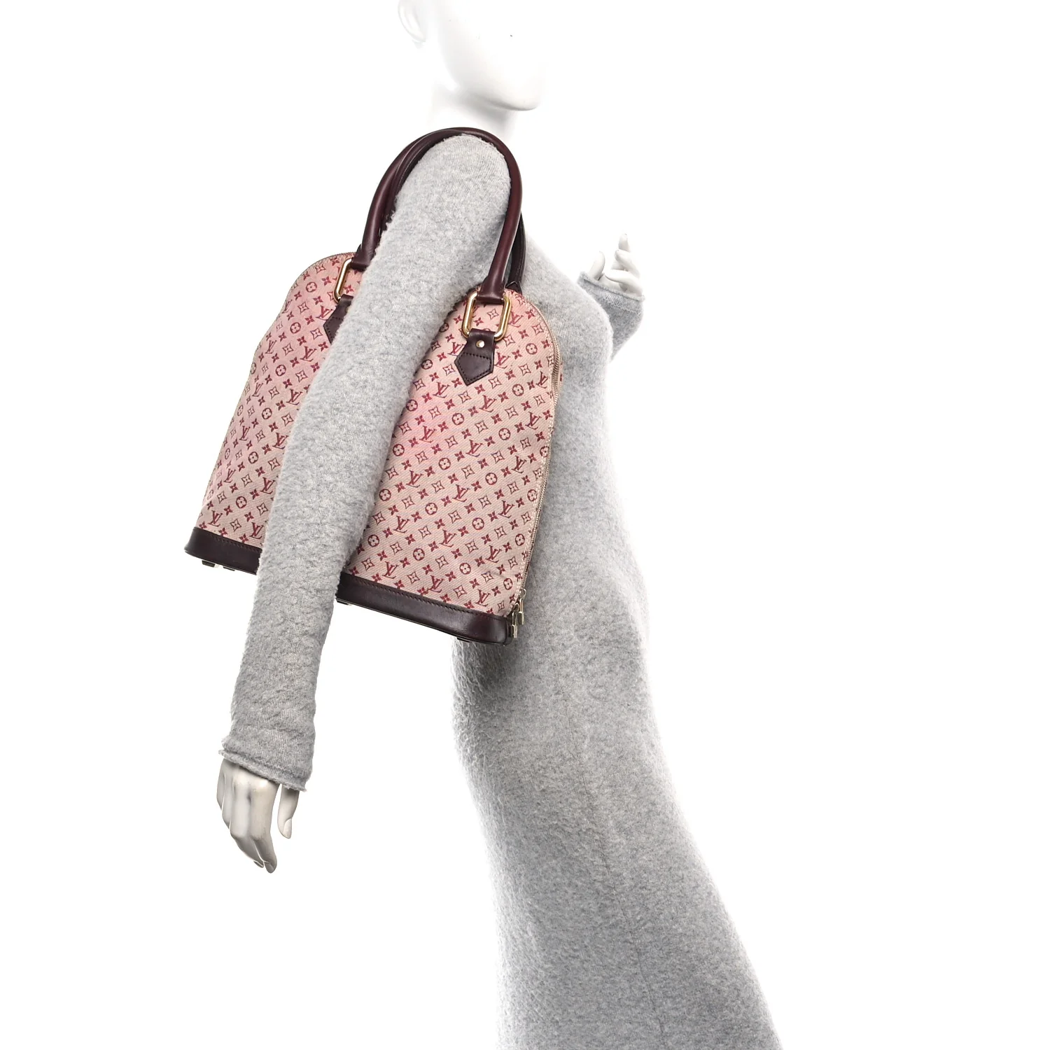 Mini Monogram Alma Haut Tote Cherry - Image 2