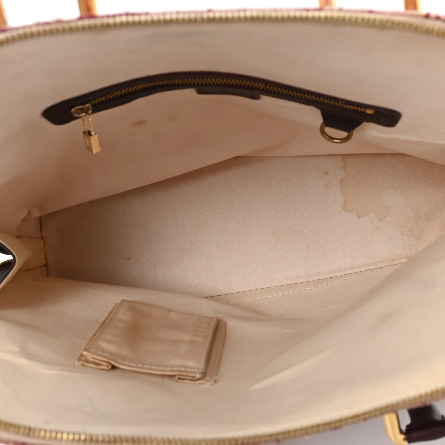 Mini Monogram Alma Haut Tote Cherry - Image 5