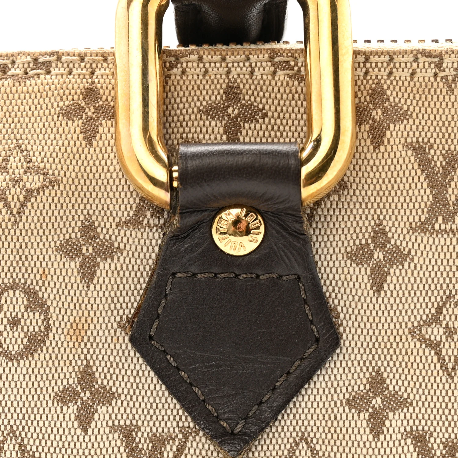 Mini Monogram Alma Long Kaki - Image 11