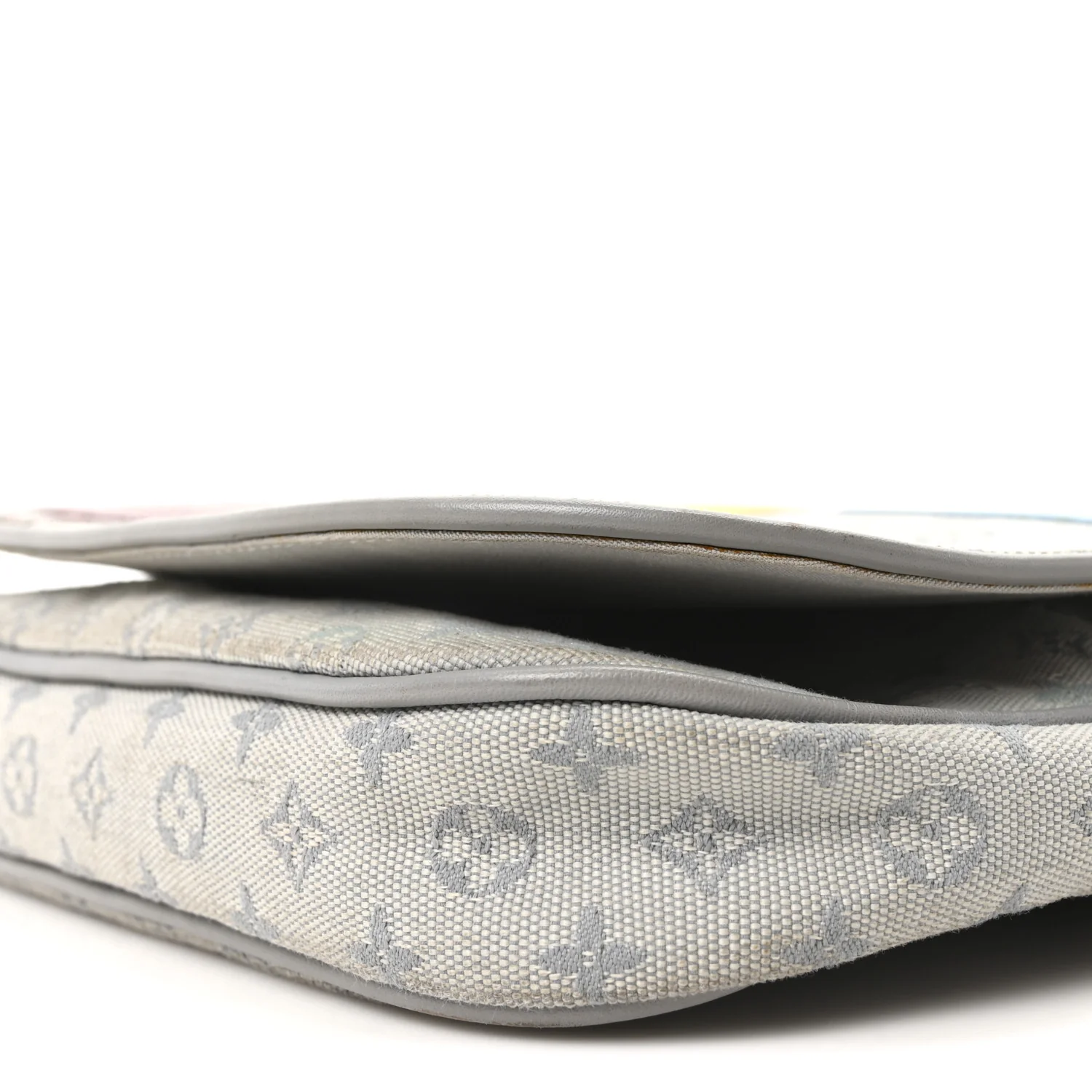 Mini Monogram Patchwork Conte De Fees Musette Grey - Image 10