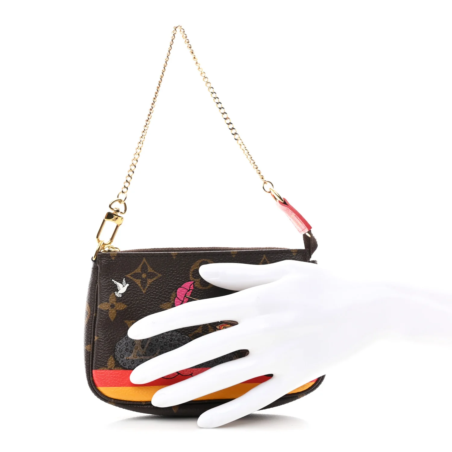 Monogram 2015 Christmas Animation Mini Pochette Accessories - Image 2