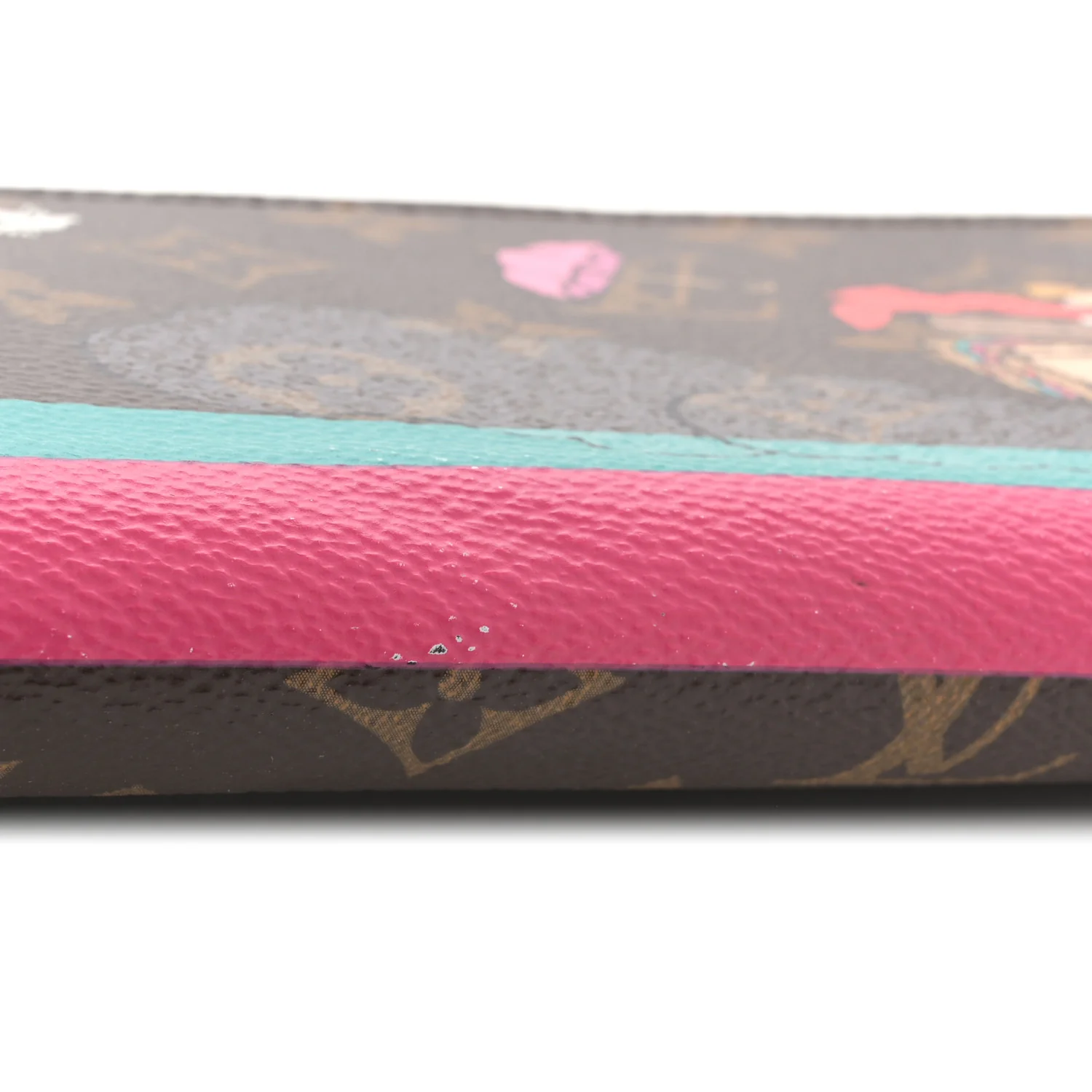 Monogram 2015 Christmas Animation Zippy Wallet Hibiscus - Image 8