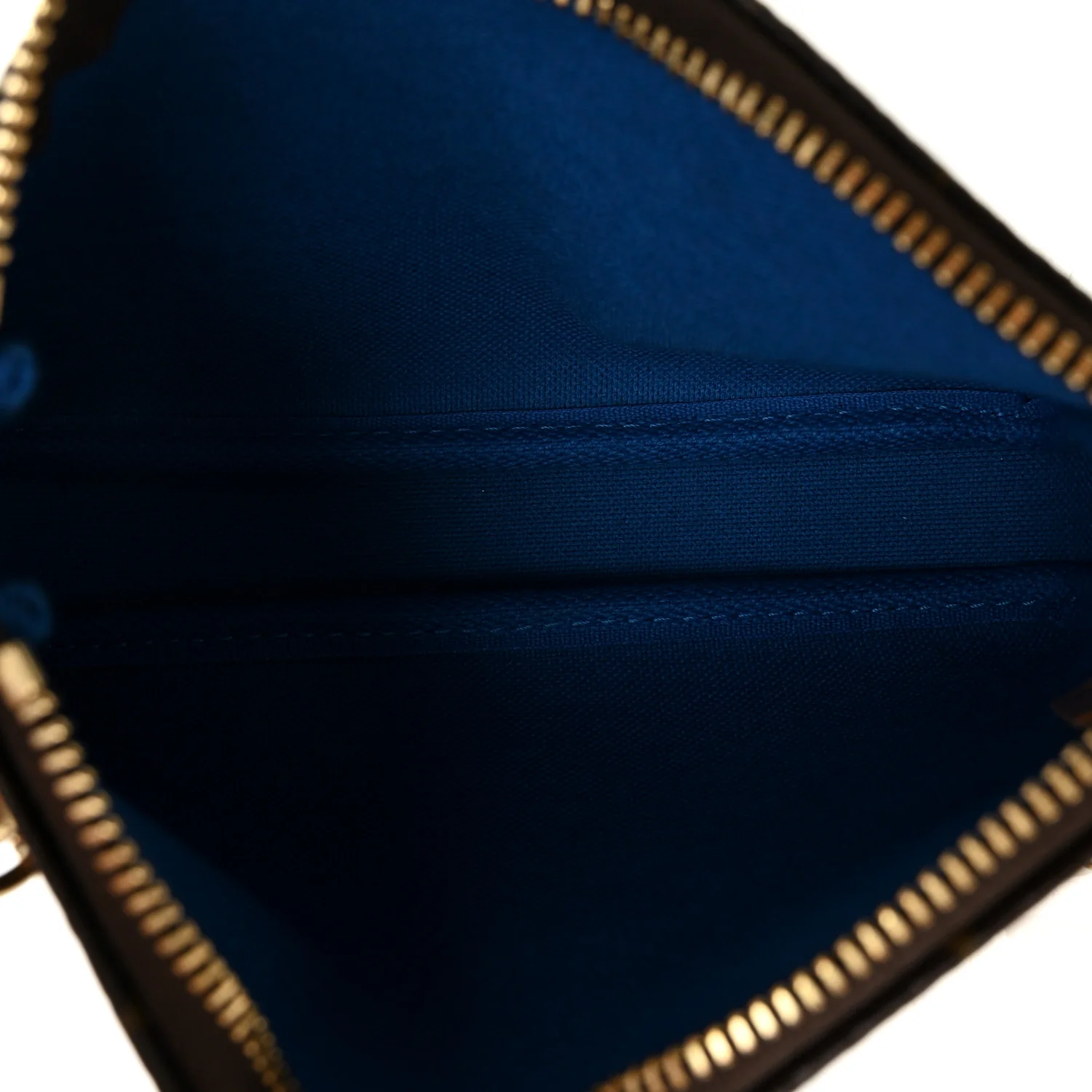 Monogram 2019 Christmas Animation Mini Venice Pochette Accessories Blue - Image 5