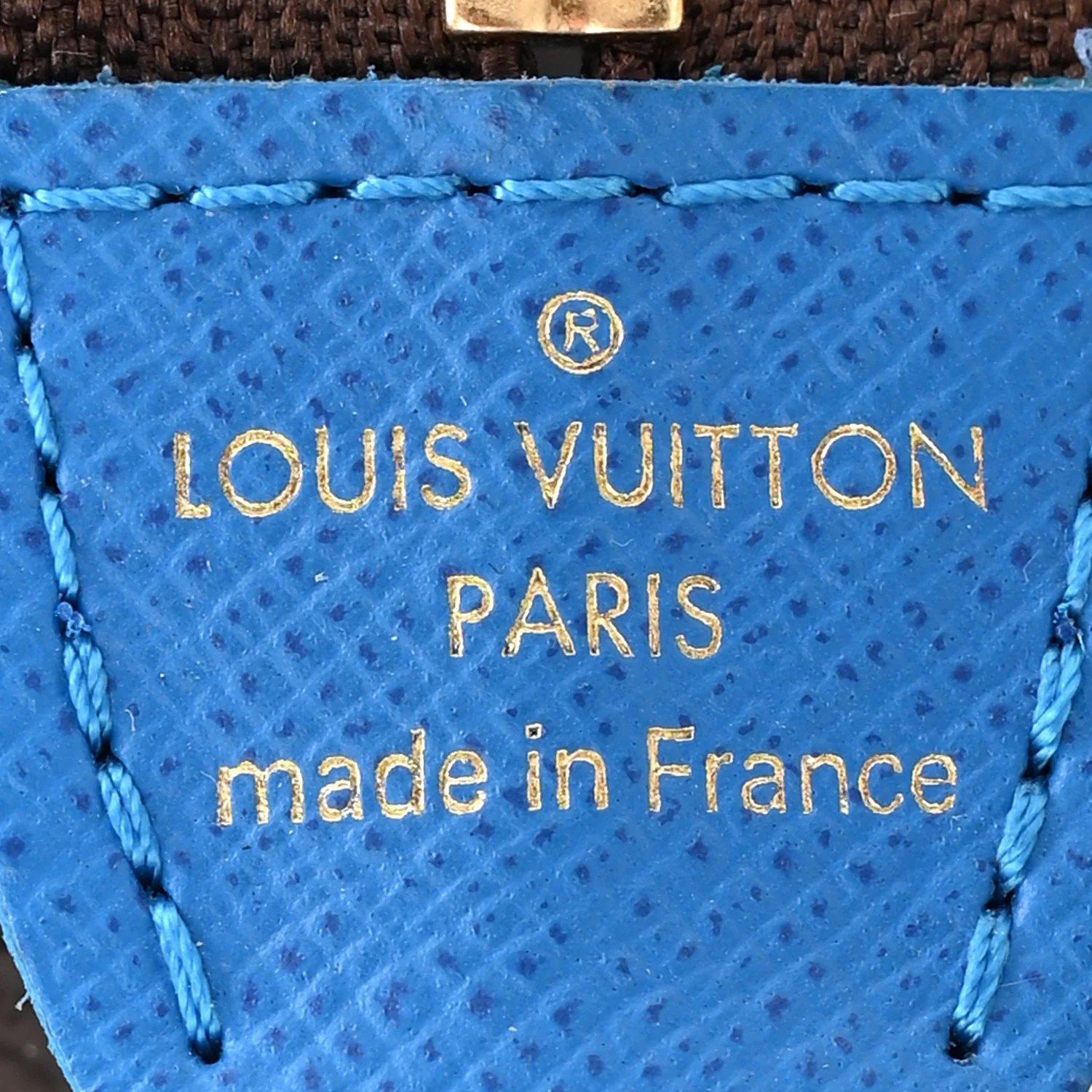 Monogram 2019 Christmas Animation Mini Venice Pochette Accessories Blue - Image 5