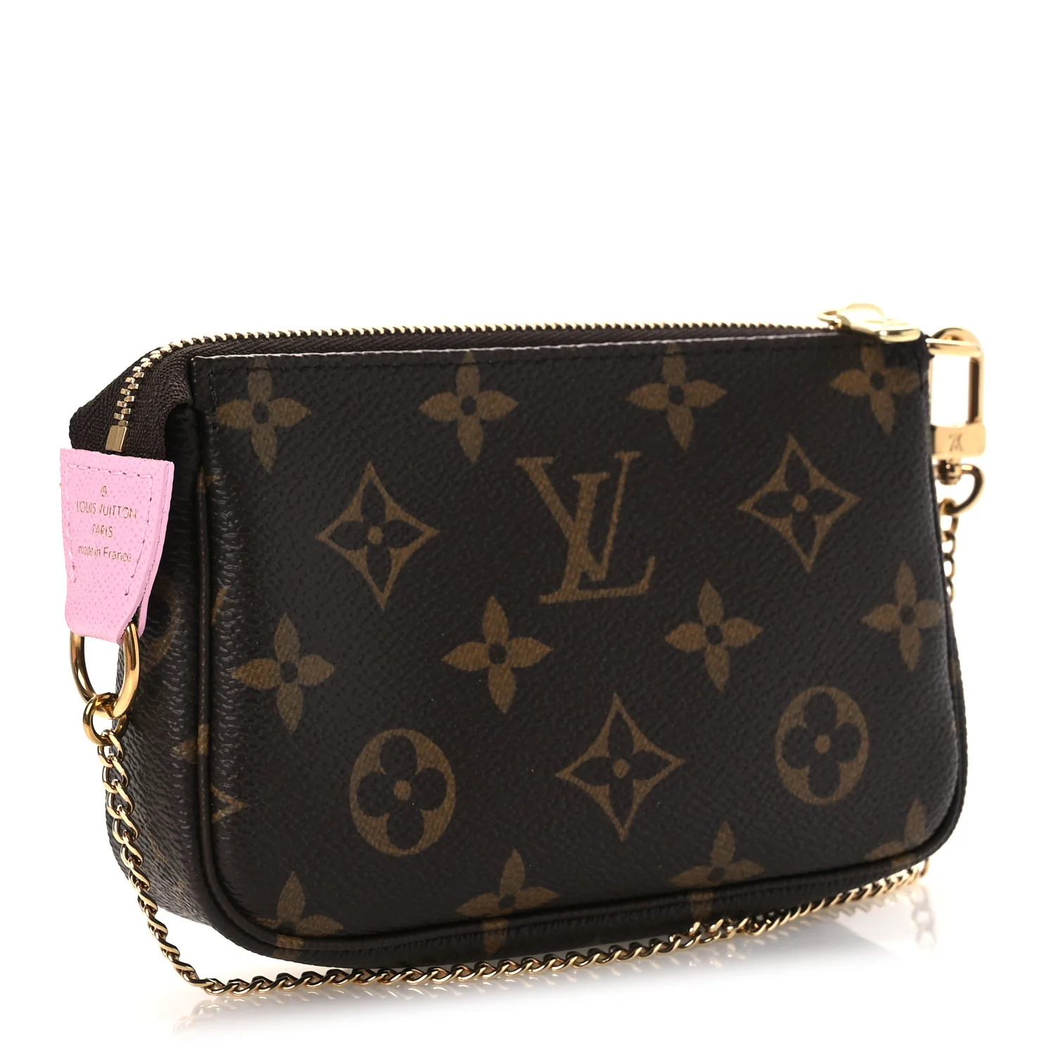 Monogram 2021 Christmas Animation Japanese Garden Mini Pochette Accessories Wisteria Pink - Image 3