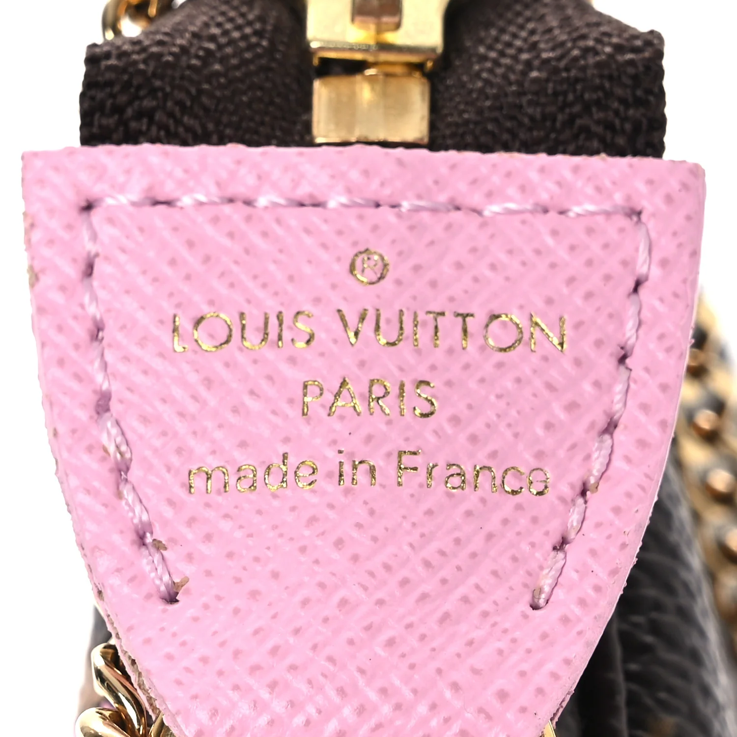 Monogram 2021 Christmas Animation Japanese Garden Mini Pochette Accessories Wisteria Pink - Image 6