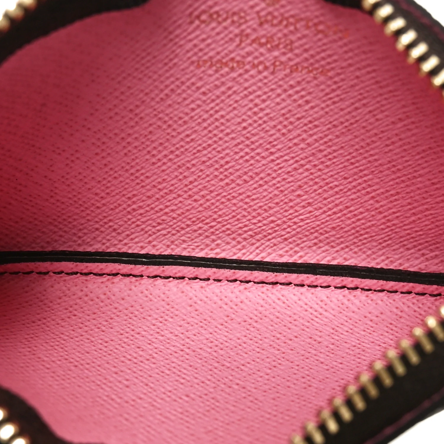 Monogram 2022 Christmas Animation Paris Key Pouch Pink - Image 5