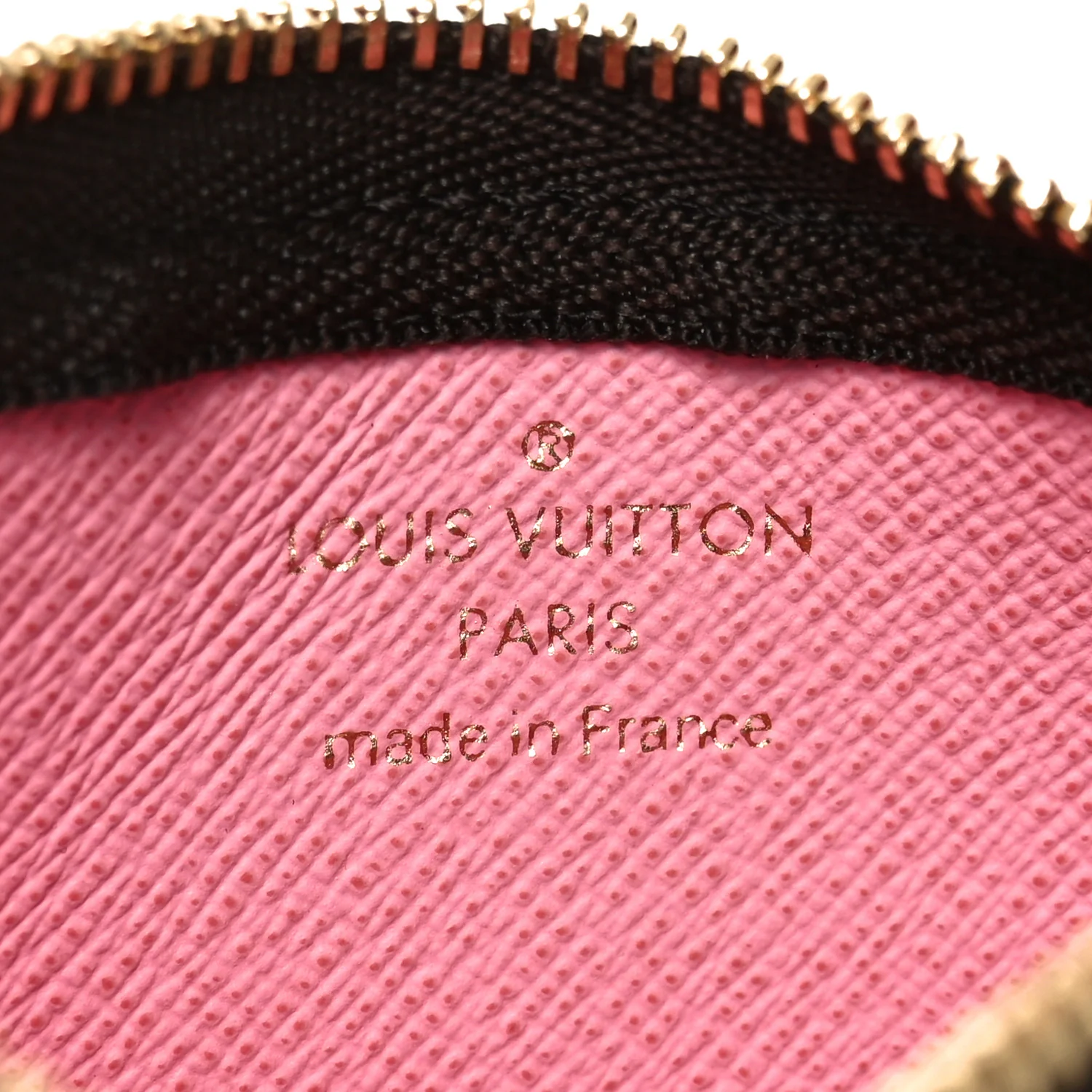Monogram 2022 Christmas Animation Paris Key Pouch Pink - Image 6