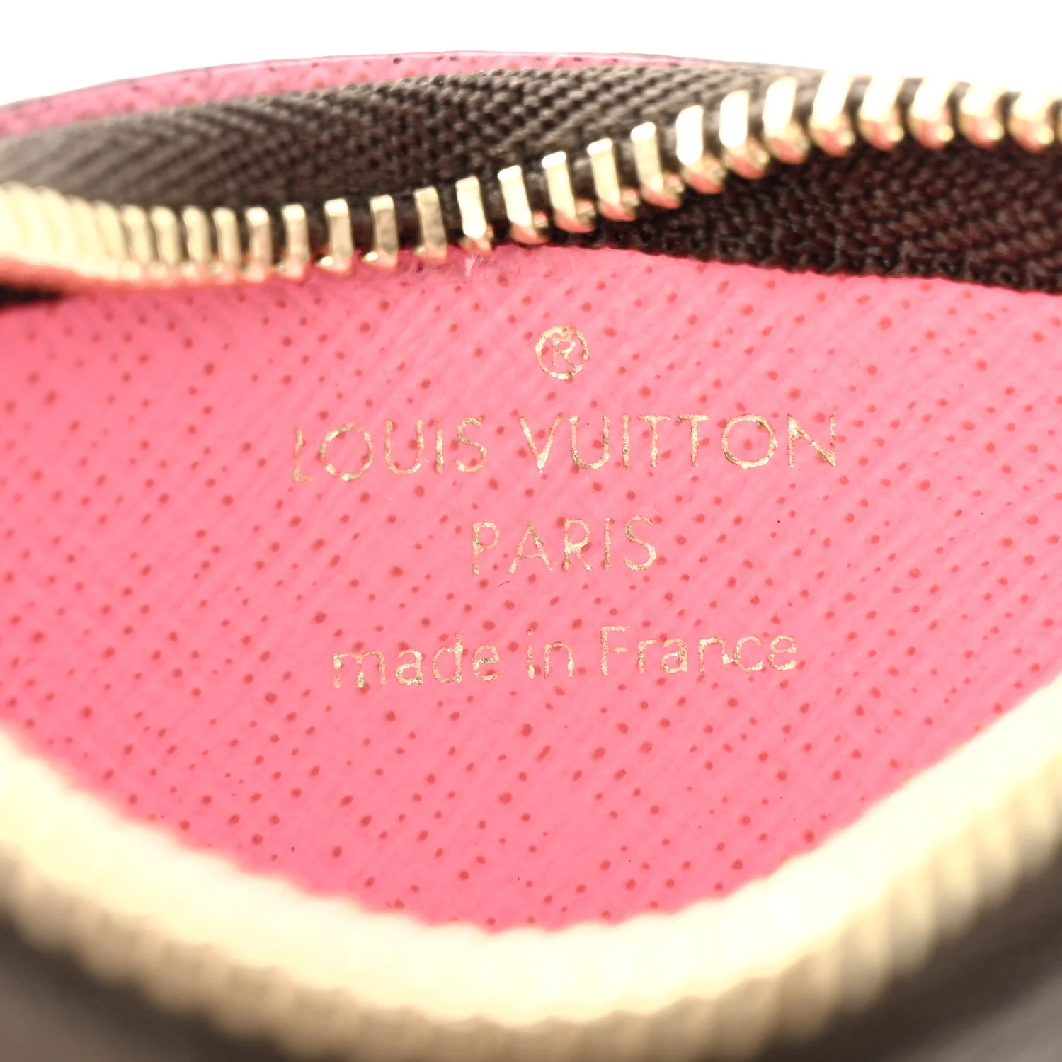 Monogram 2022 Christmas Animation Paris Key Pouch Pink - Image 6