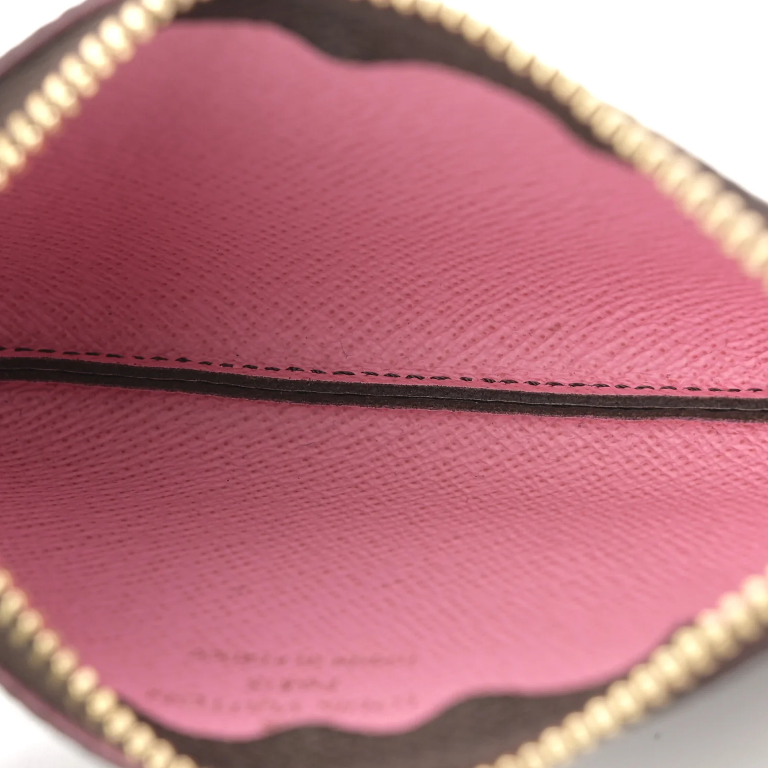 Monogram 2022 Christmas Animation Paris Key Pouch Pink - Image 5
