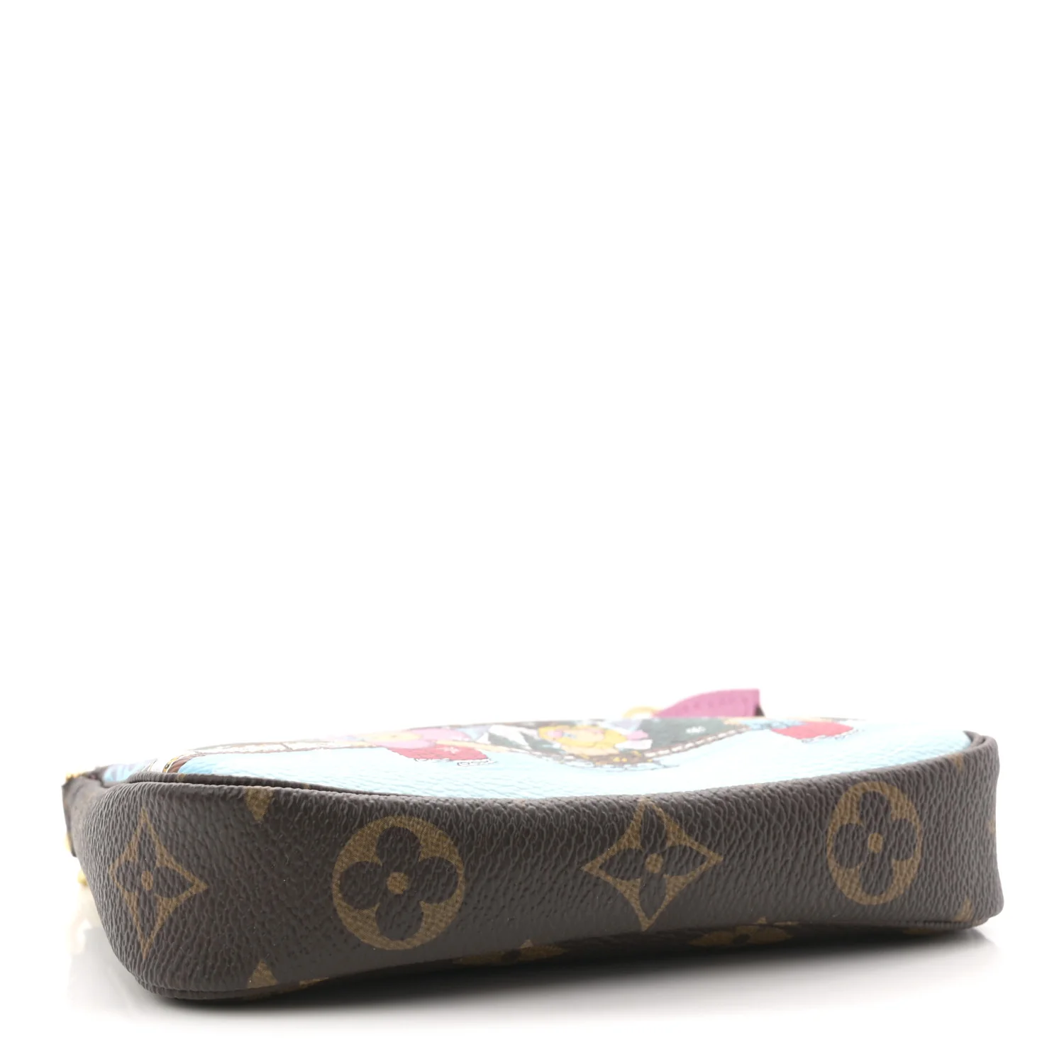Monogram 2023 Christmas Animation Alpine Pochette Accessories Pink - Image 4