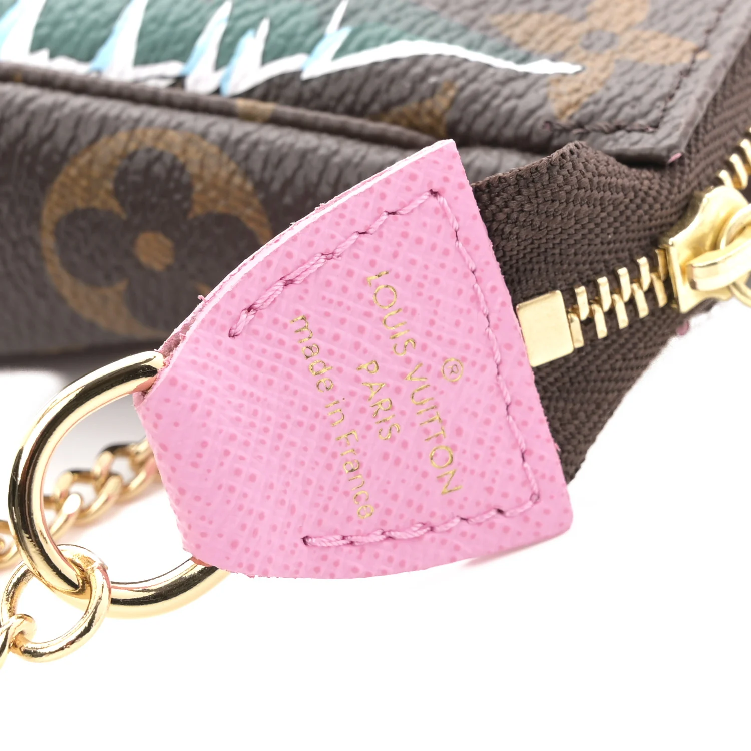 Monogram 2023 Christmas Animation Alpine Pochette Accessories Pink - Image 6