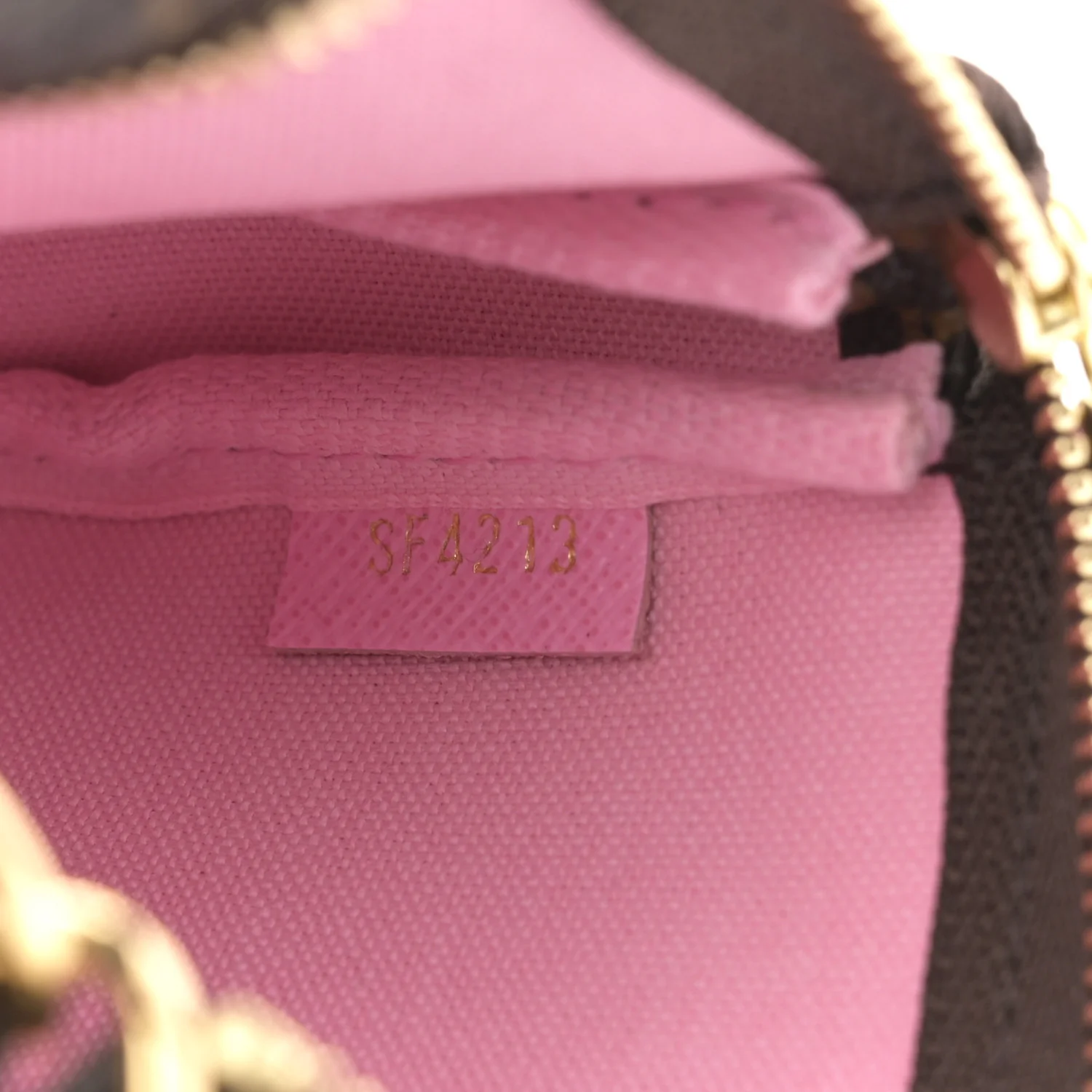 Monogram 2023 Christmas Animation Alpine Pochette Accessories Pink - Image 7