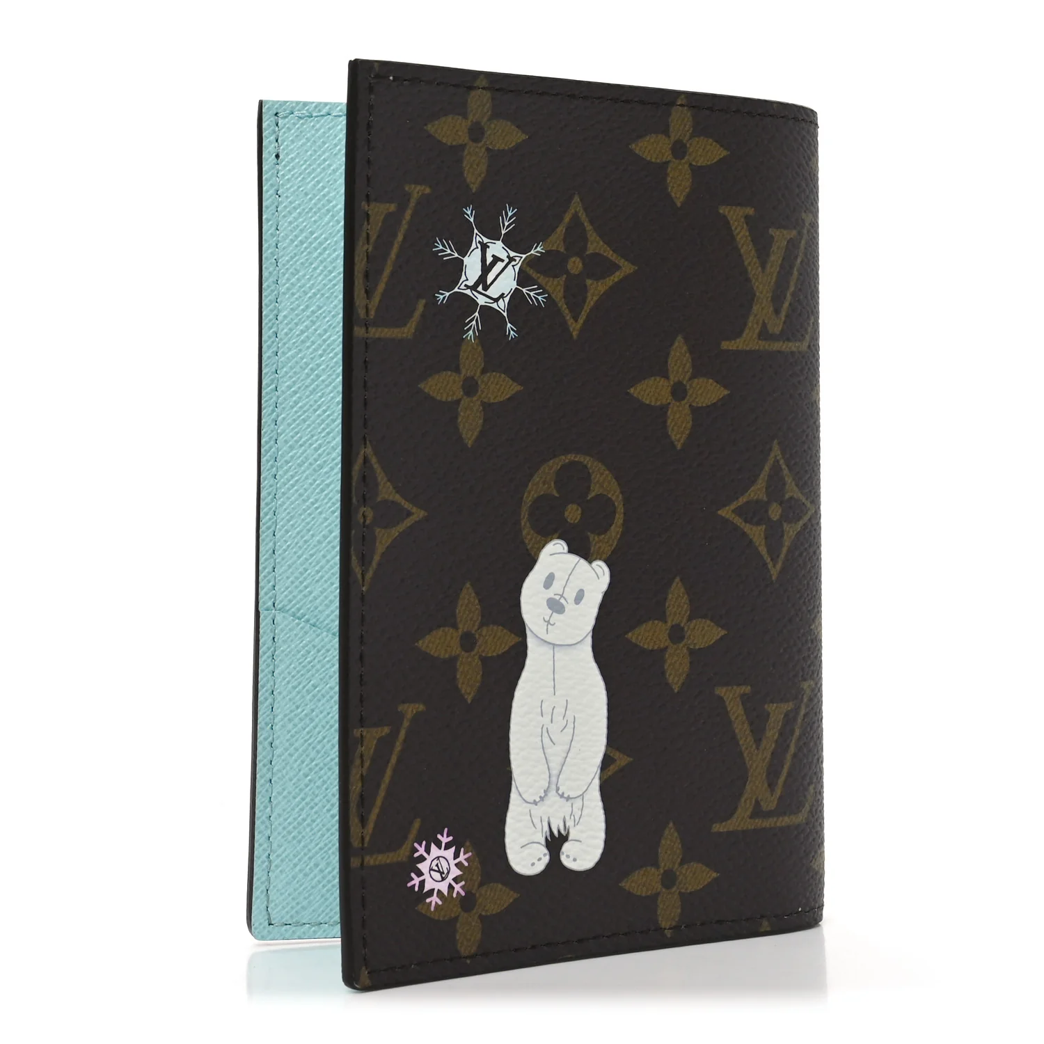 Monogram 2025 Christmas Animation Passport Cover Azur Frost - Image 3
