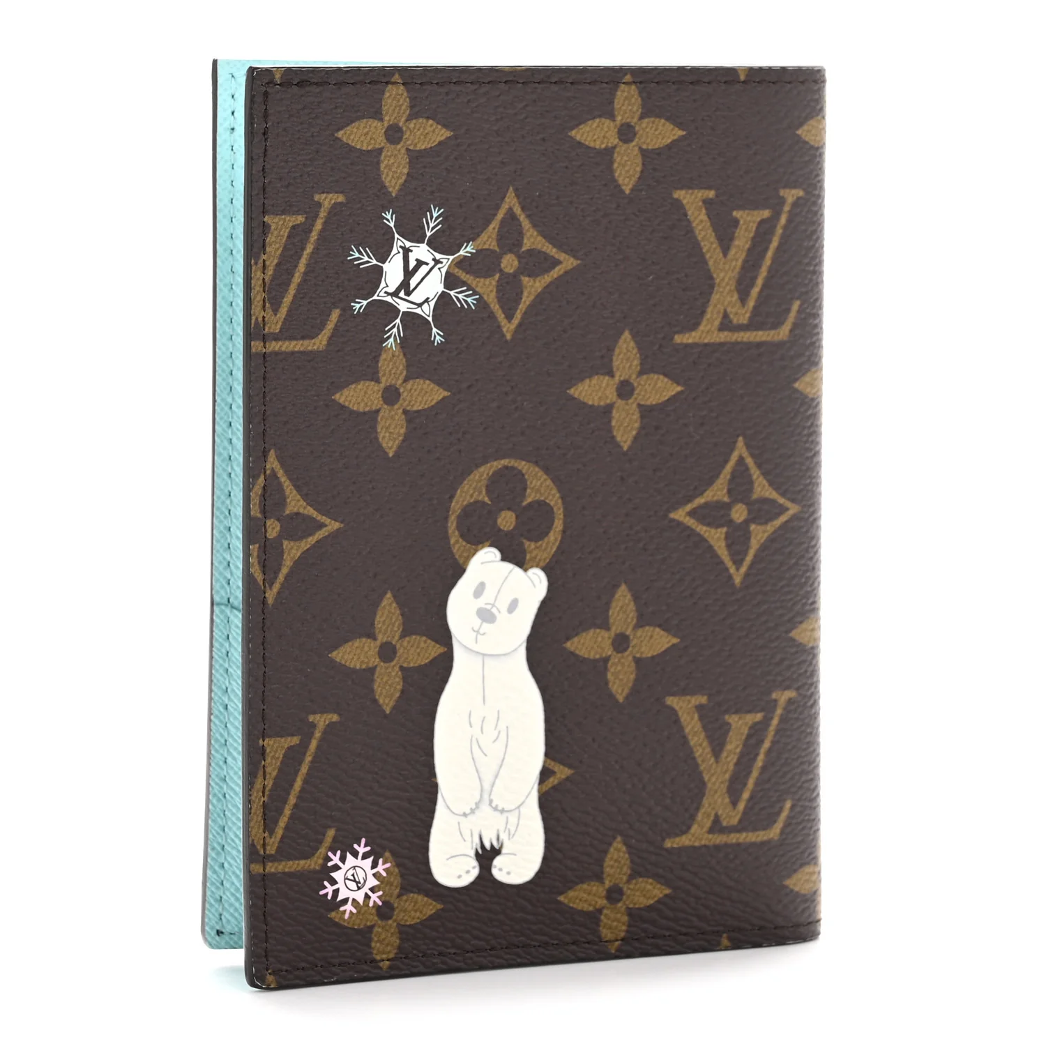 Monogram 2025 Christmas Animation Passport Cover Azur Frost - Image 3