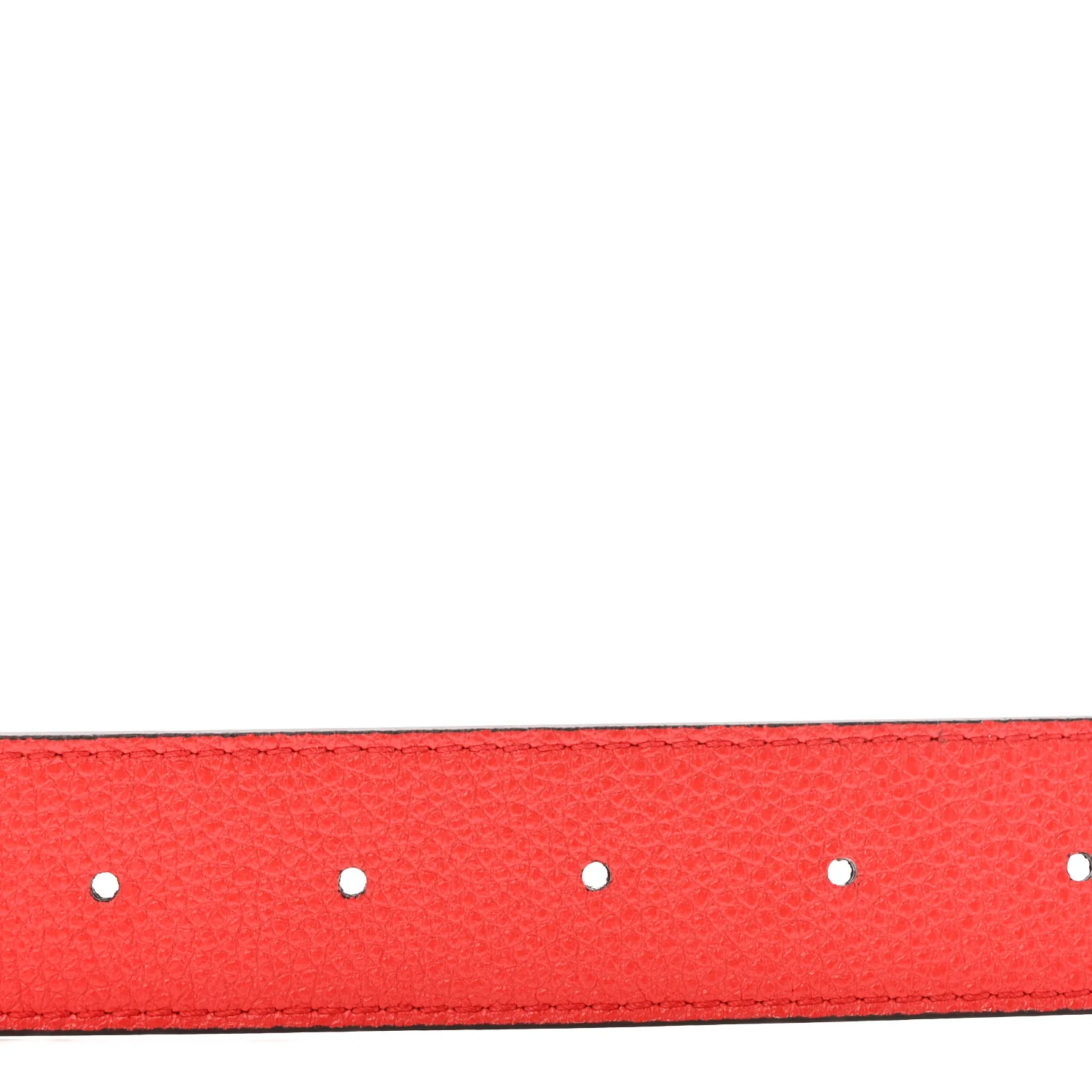 Monogram 30mm LV Initiales Reversible Belt 90 36 Coquelicot - Image 4