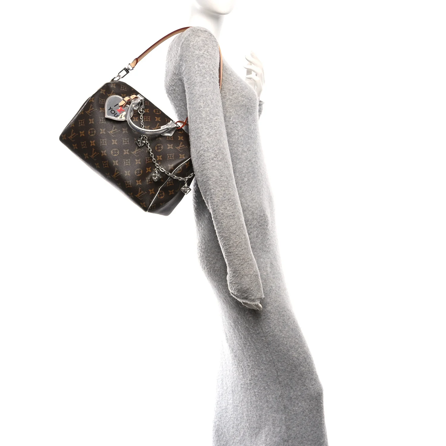 Monogram 57th Street NYC Speedy Soft 30 Silver - Image 2