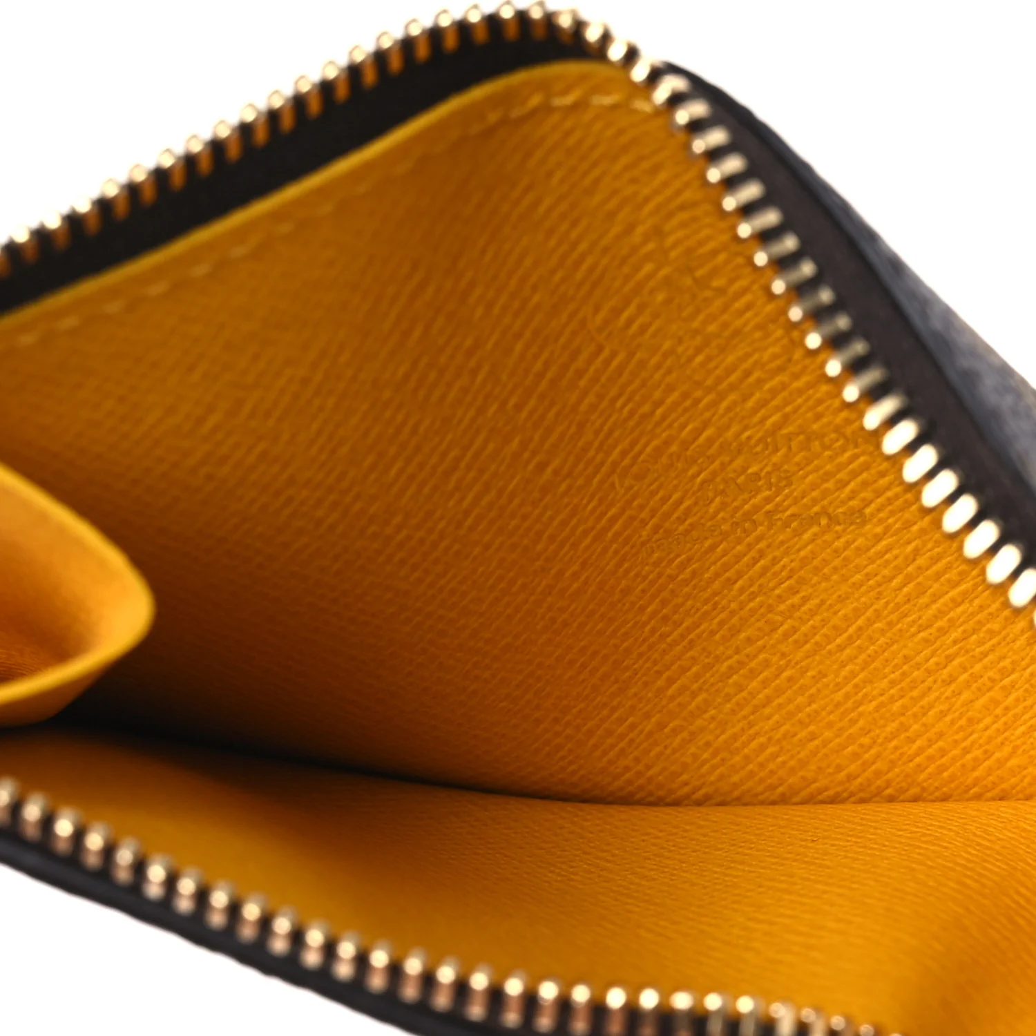 Monogram 57th Street NYC Zipped Romy Card Holder Yellow Cab - Image 5