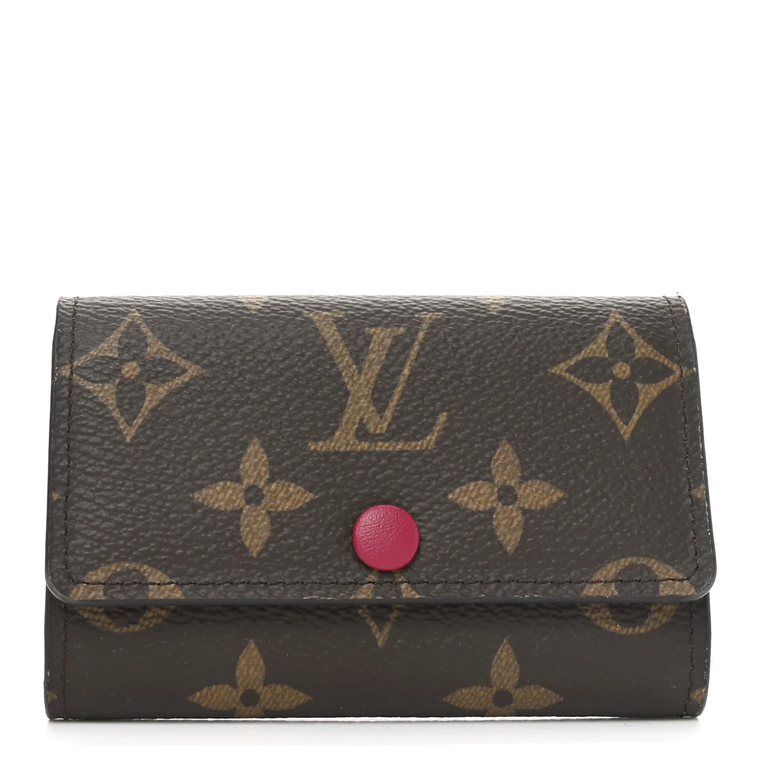 Monogram 6 Key Multicles Holder Fuchsia