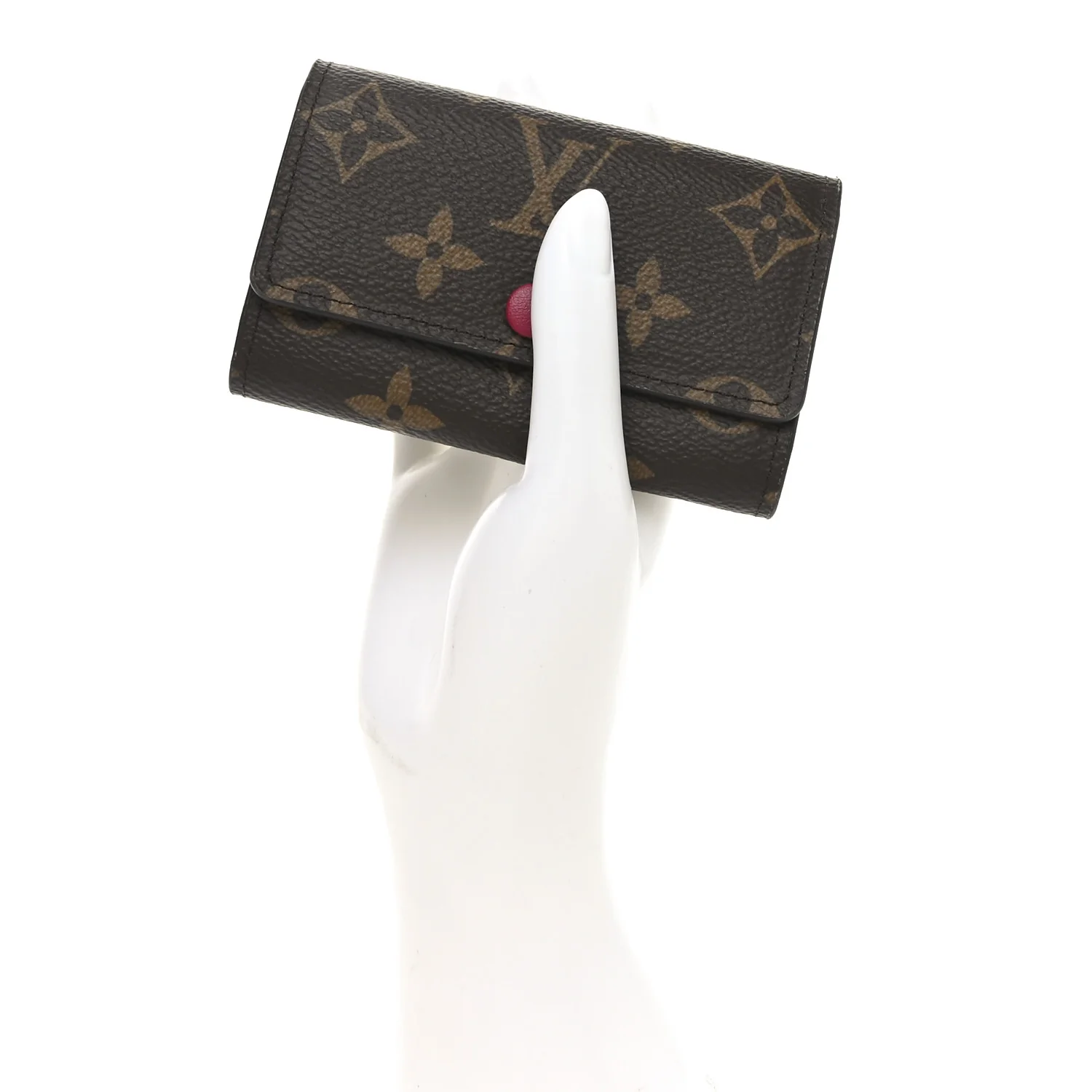 Monogram 6 Key Multicles Holder Fuchsia - Image 2