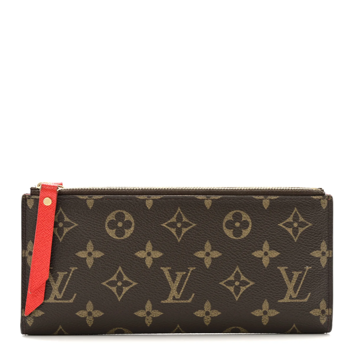 Monogram Adele Wallet Coquelicot