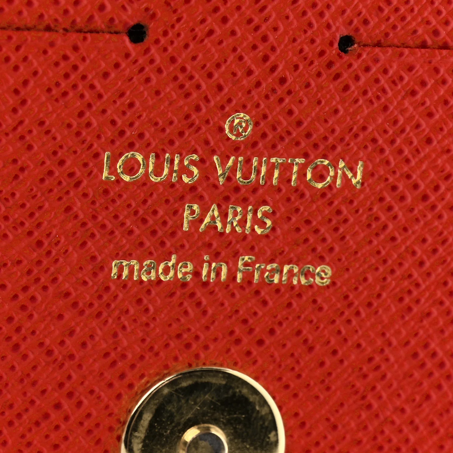Monogram Adele Wallet Coquelicot - Image 11