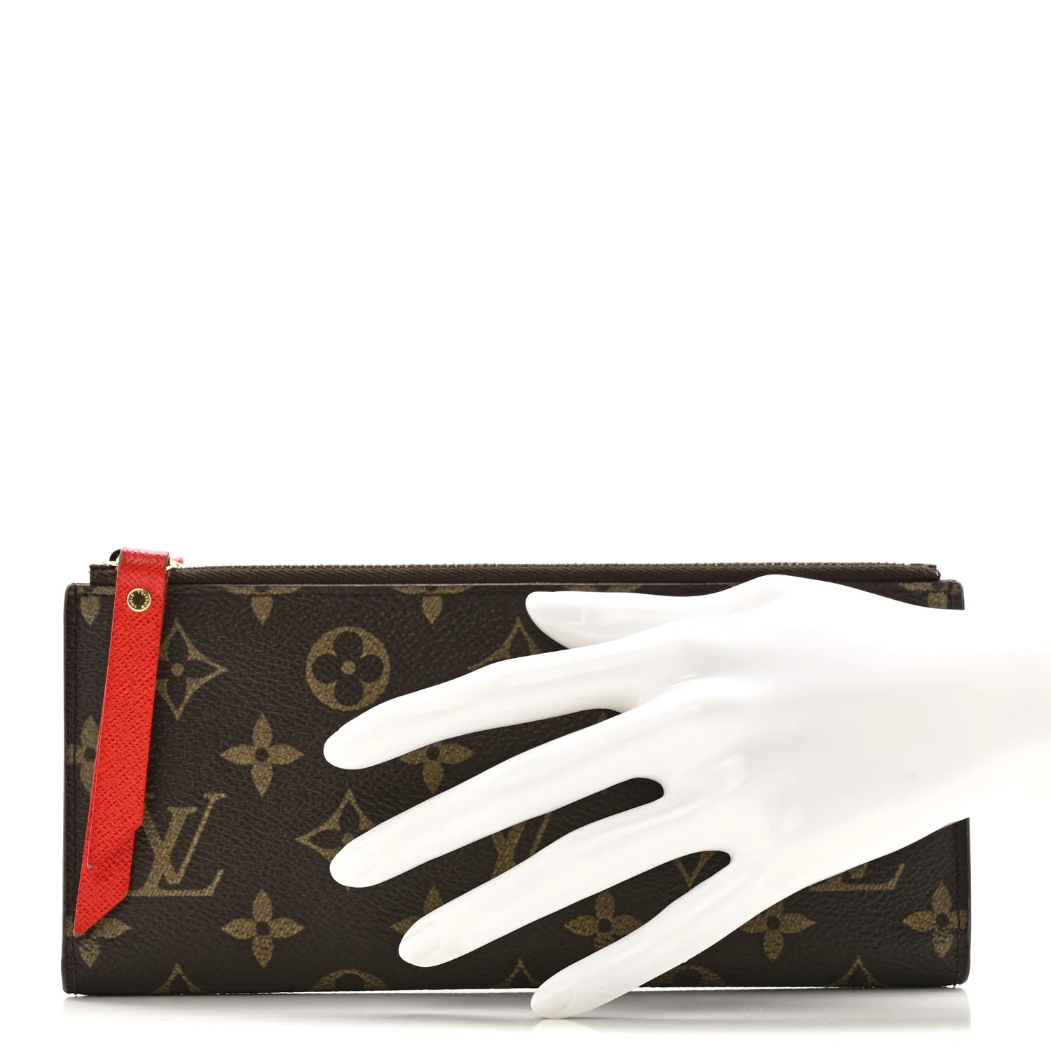 Monogram Adele Wallet Coquelicot - Image 2