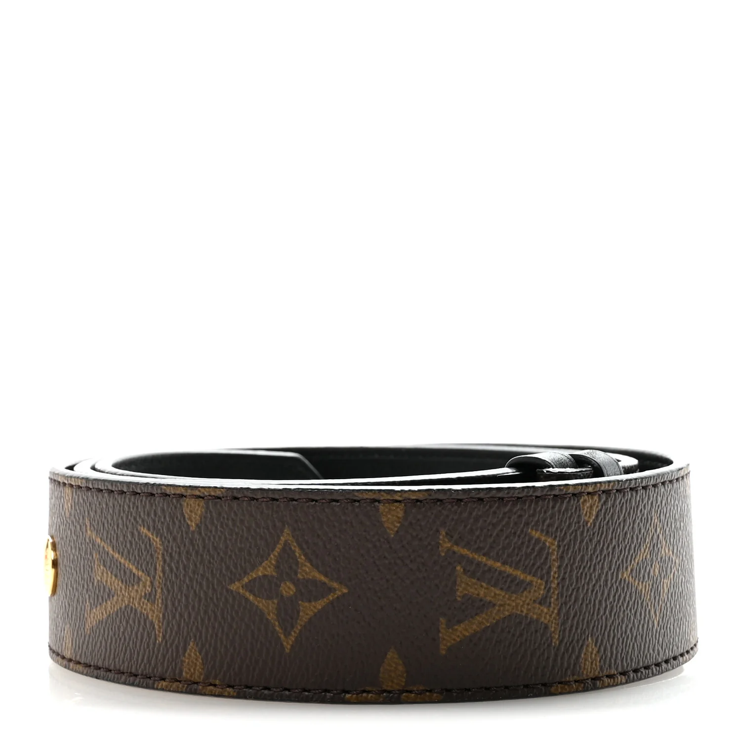 Monogram Adjustable Bandouliere Shoulder Strap Black - Image 2