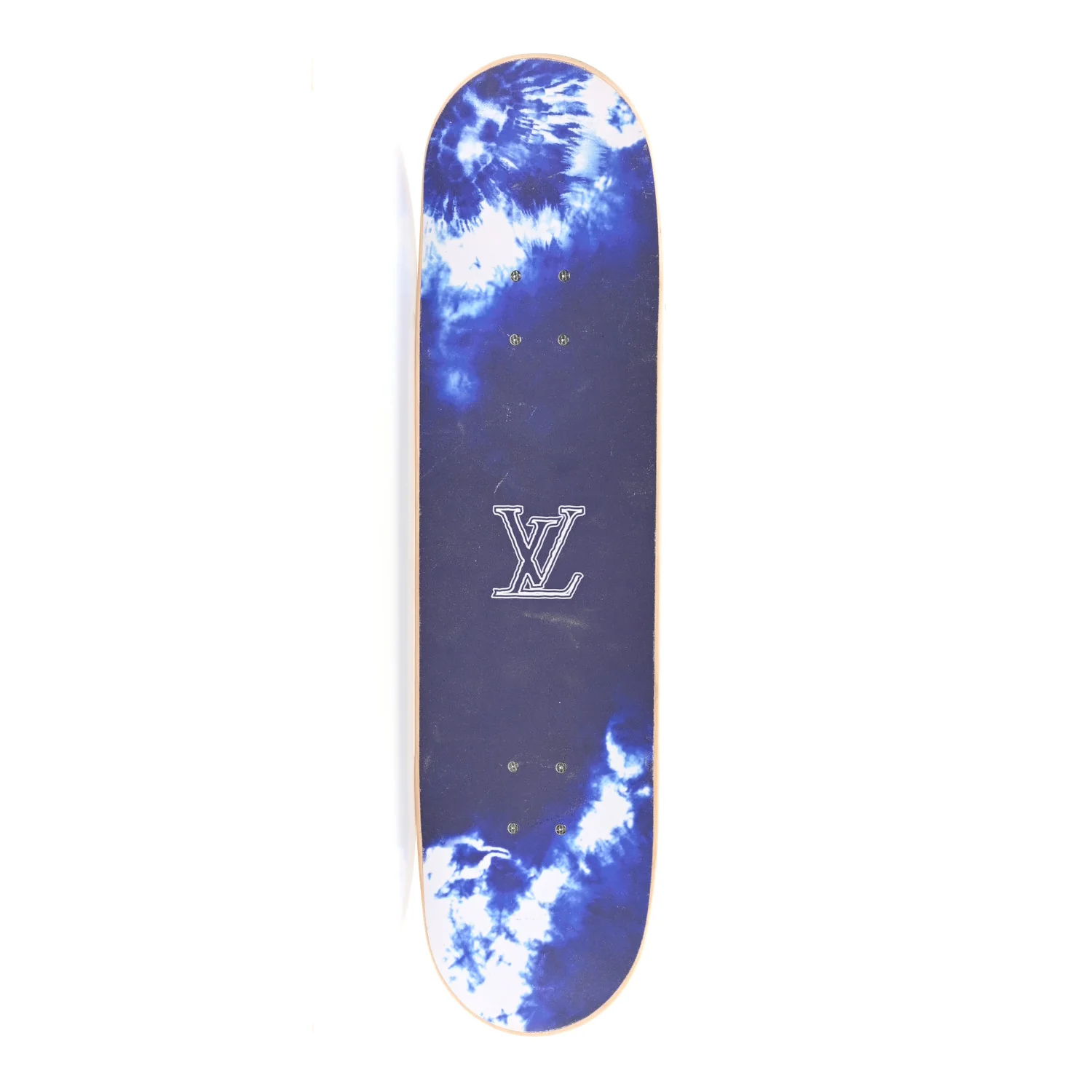 Monogram Bandana Maple Wood Skateboard Blue