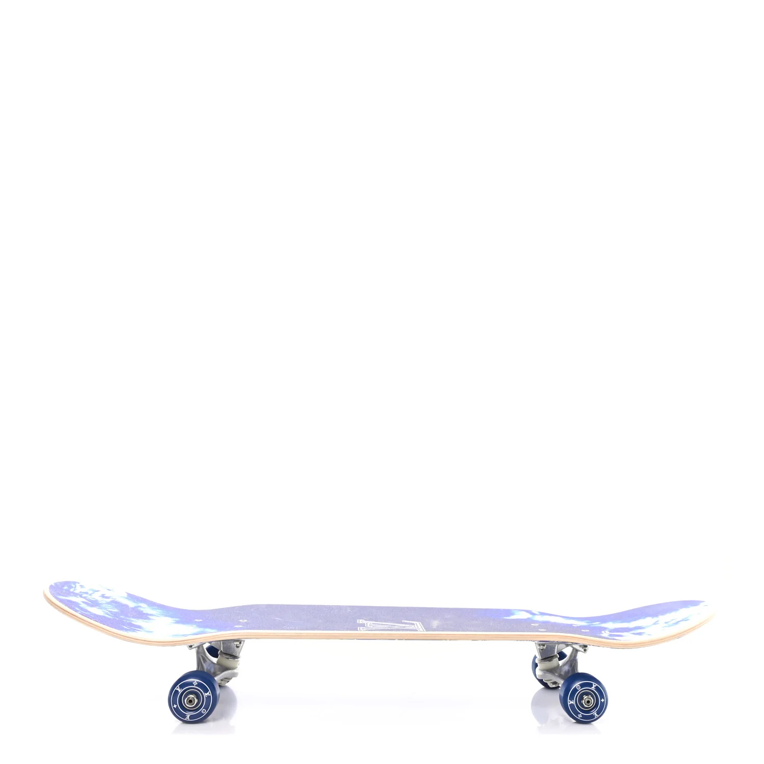 Monogram Bandana Maple Wood Skateboard Blue - Image 3