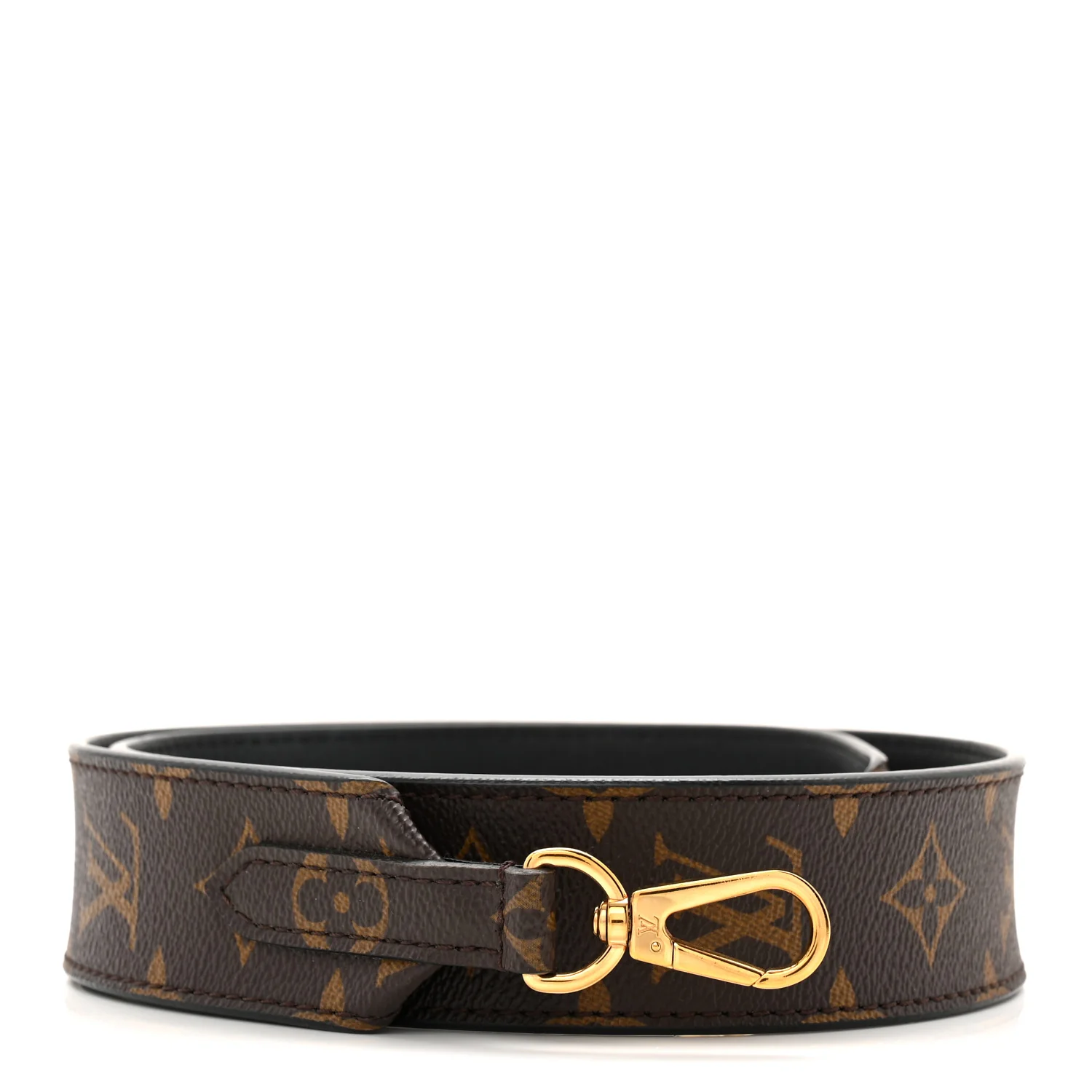 Monogram Bandouliere Shoulder Strap Black