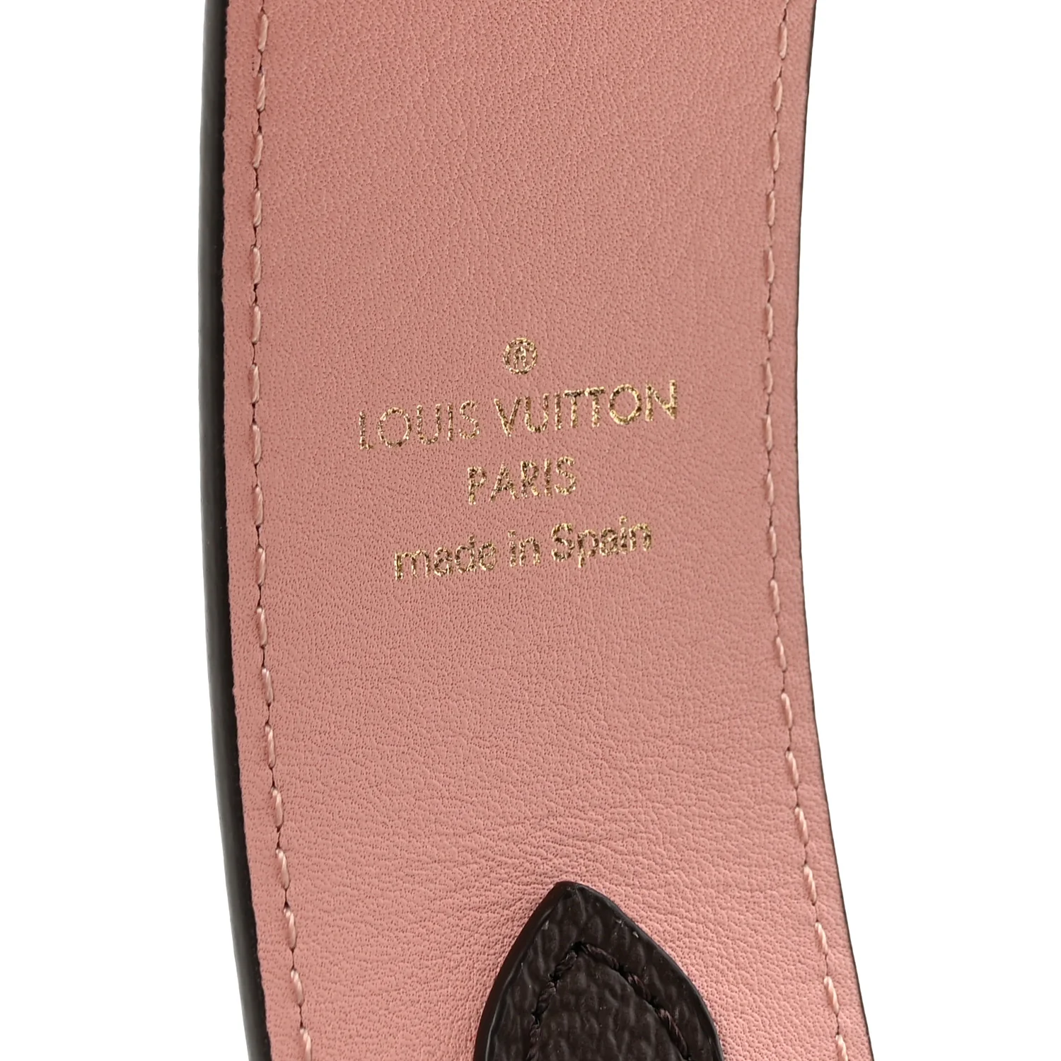 Monogram Bandouliere Shoulder Strap Rose Poudre - Image 4