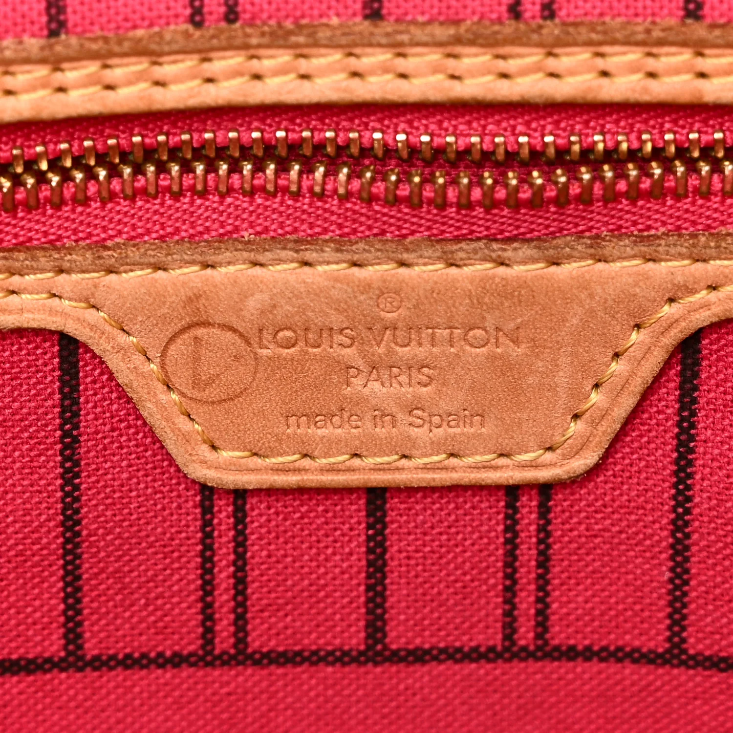 Monogram Bay Neverfull MM Rose Ballerine Poppy - Image 6