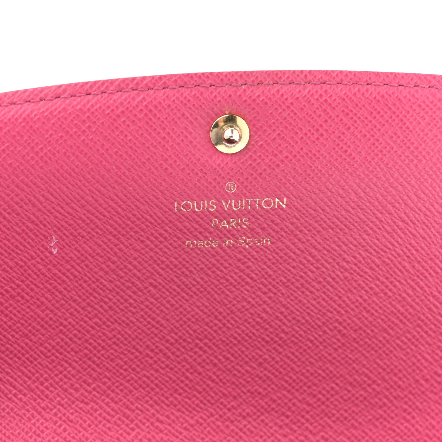 Monogram Bloom Flower Emilie Wallet Fuchsia - Image 6
