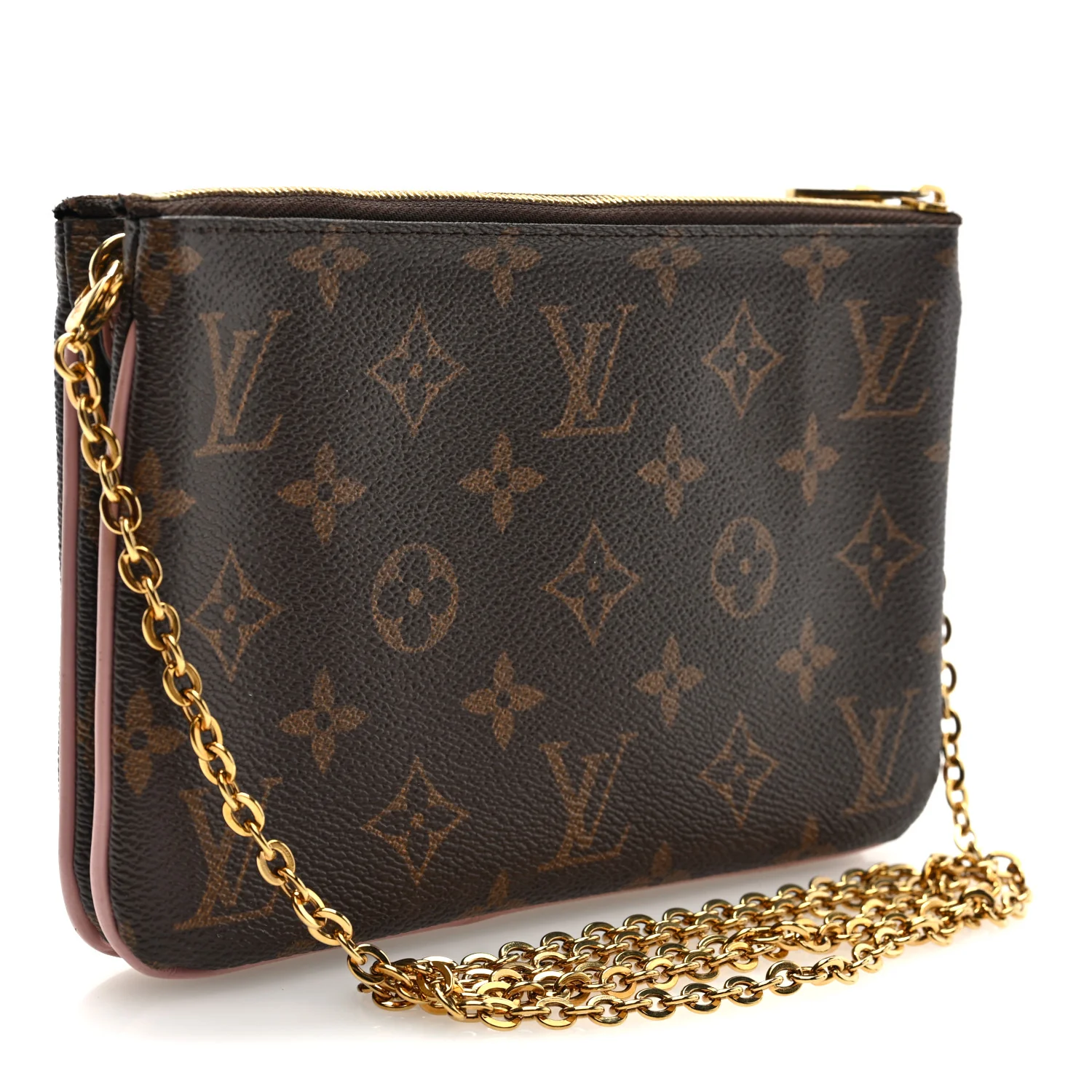 Monogram Blooming Flowers Double Zip Pochette - Image 3