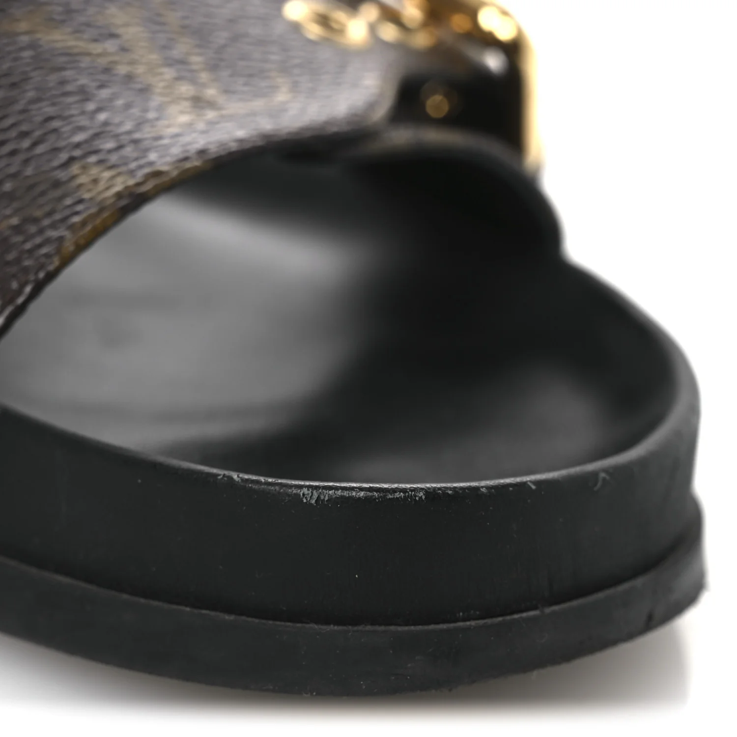 Monogram Bom Dia Mule Sandals 39 Black - Image 10