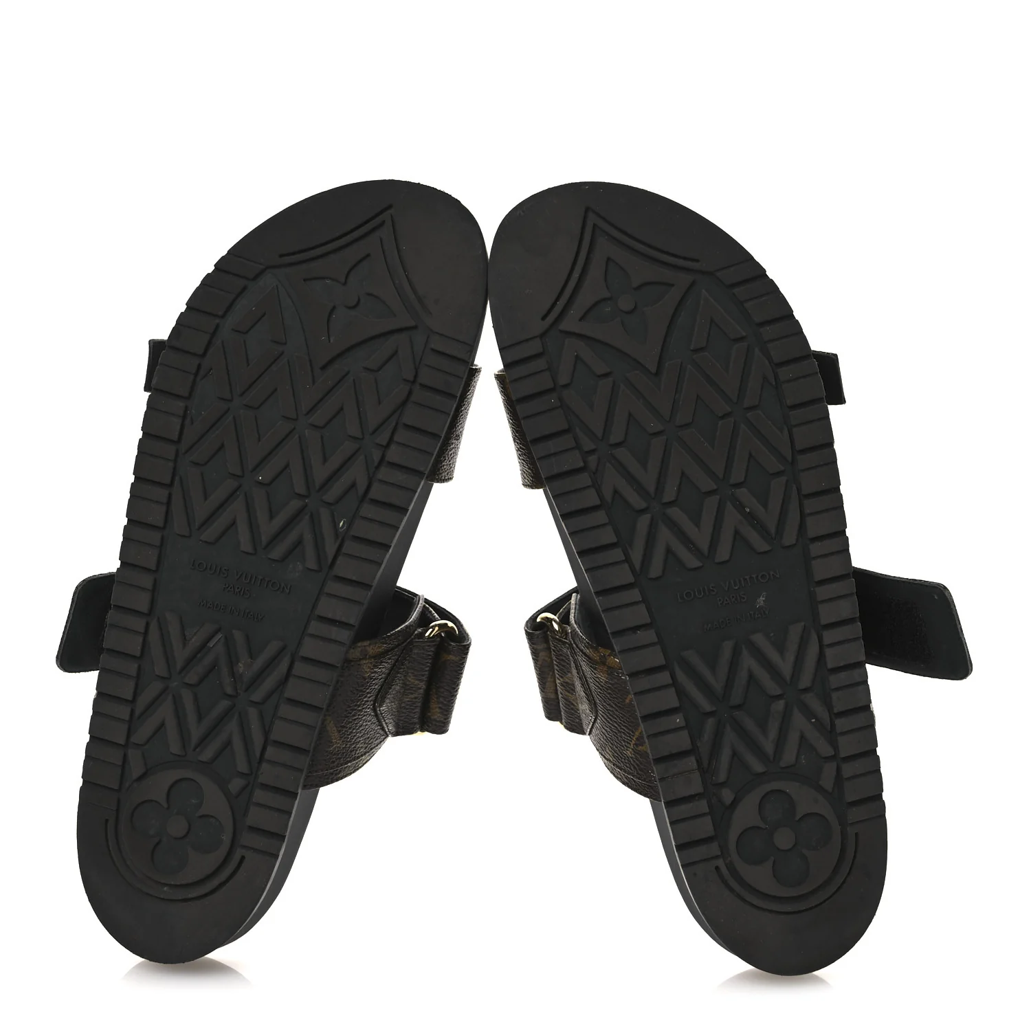 Monogram Bom Dia Mule Sandals 39 Black - Image 7