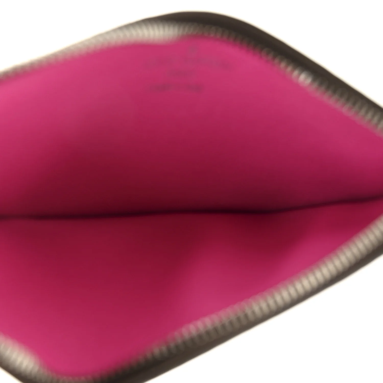 Monogram Calfskin Coin Card Holder Rose - Image 5