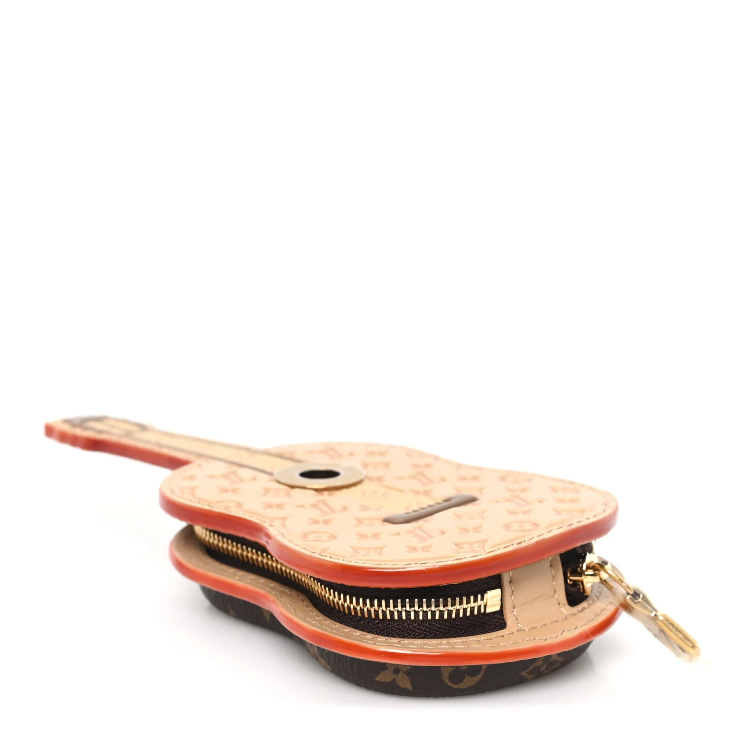 Monogram Calfskin Guitar Pouch Charm Bag Charm - Image 3