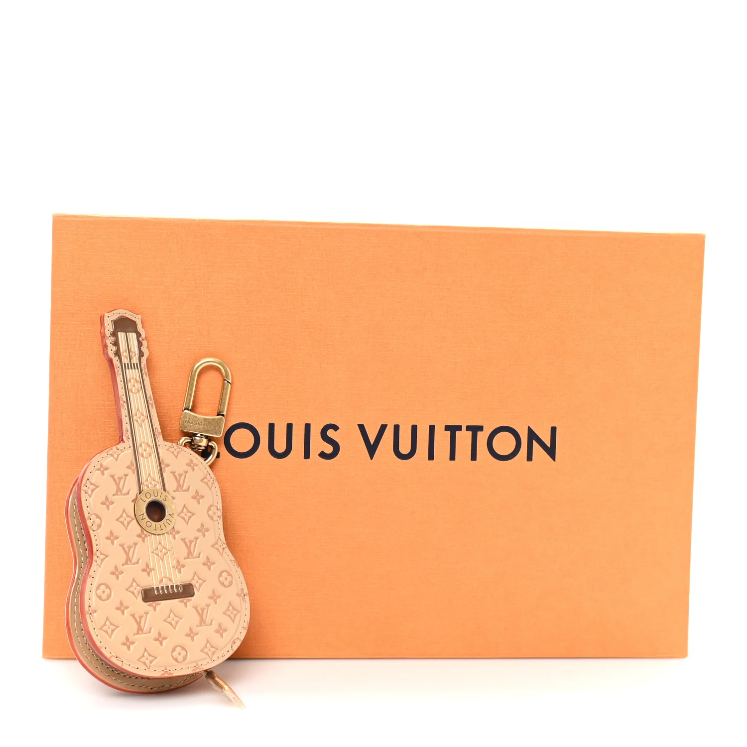 Monogram Calfskin Guitar Pouch Charm Bag Charm - Image 6
