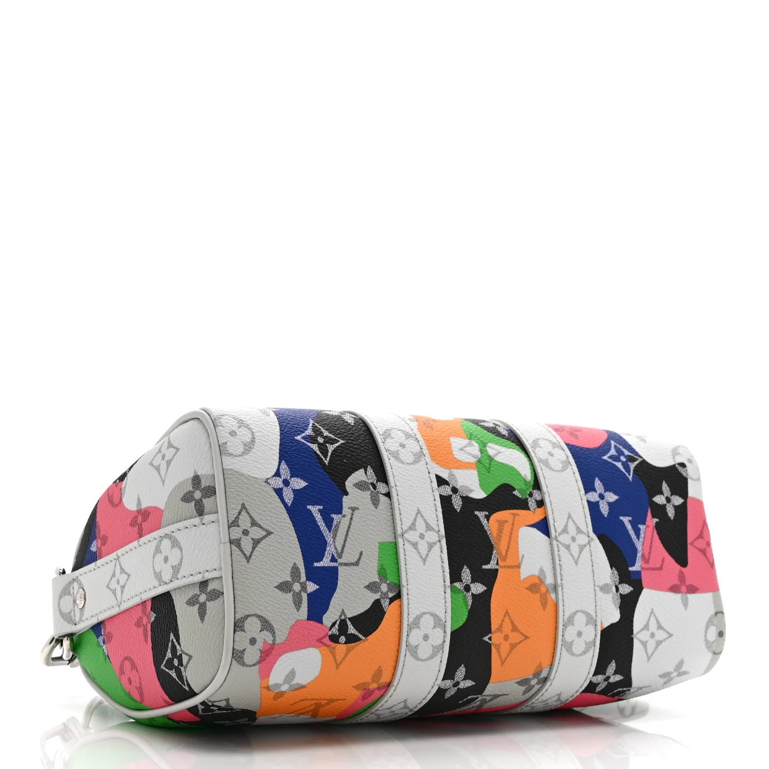 Monogram Calfskin Keepall Bandouliere 25 Multicolor - Image 5