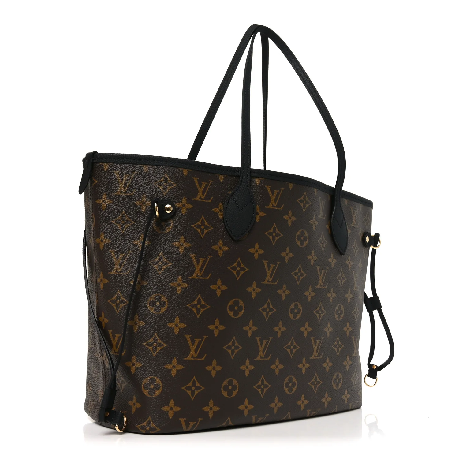 Monogram Calfskin Neo Neverfull Inside Out MM Black - Image 5
