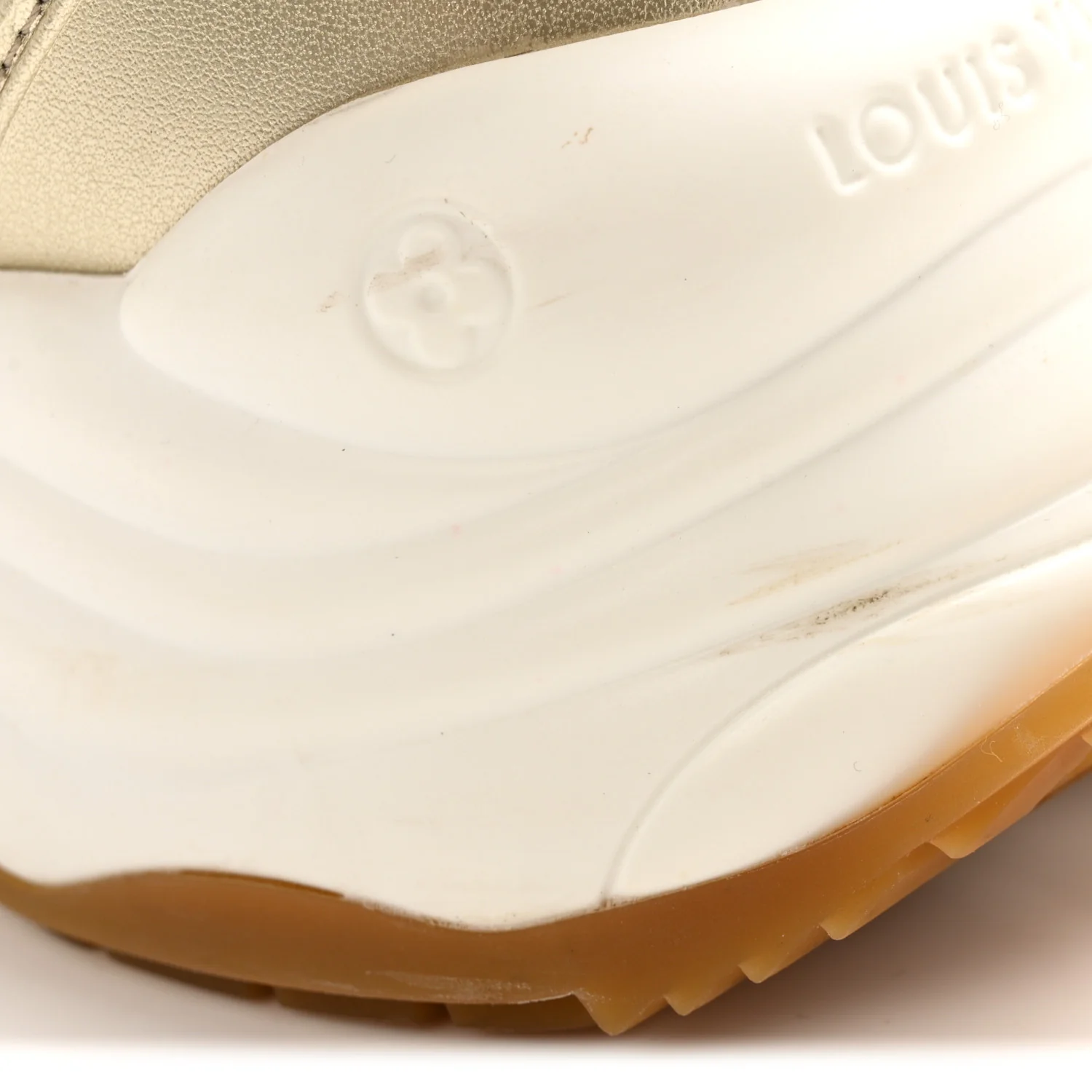Monogram Calfskin Run 55 Sneakers 40 White - Image 13