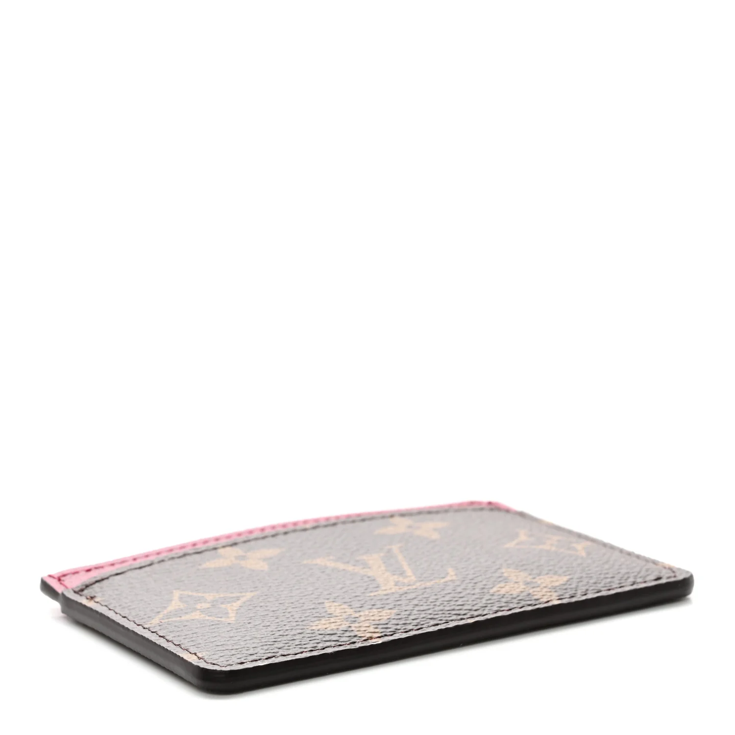 Monogram Card Holder Fuchsia - Image 4