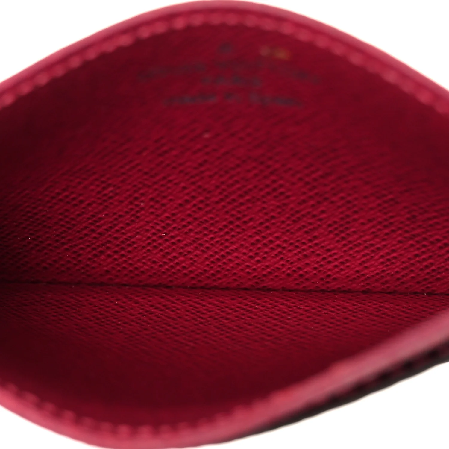 Monogram Card Holder Fuchsia - Image 5
