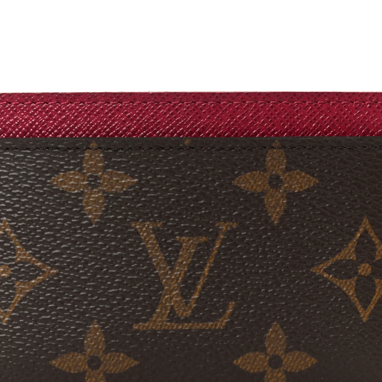 Monogram Card Holder Fuchsia - Image 7