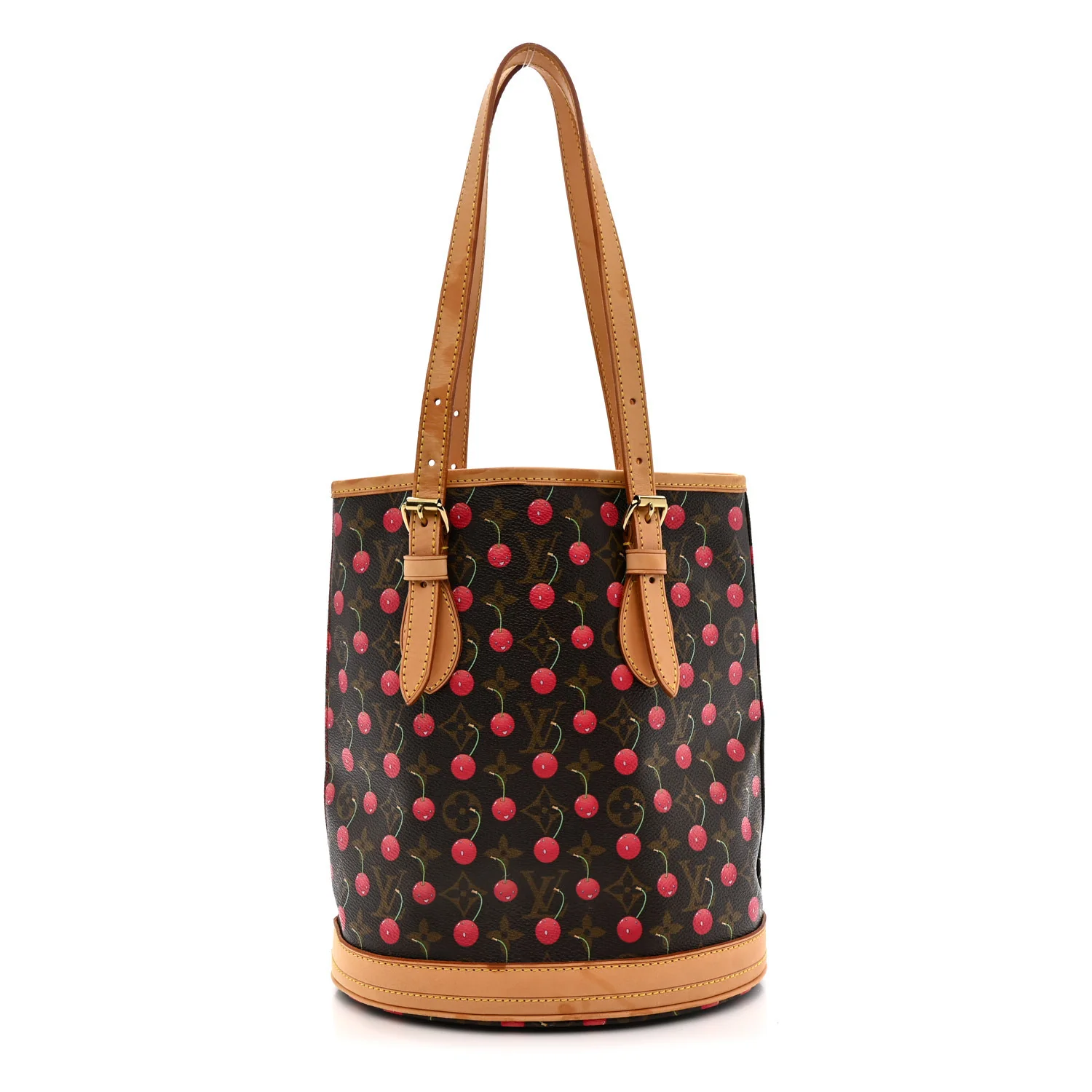 Monogram Cerises Bucket Bag