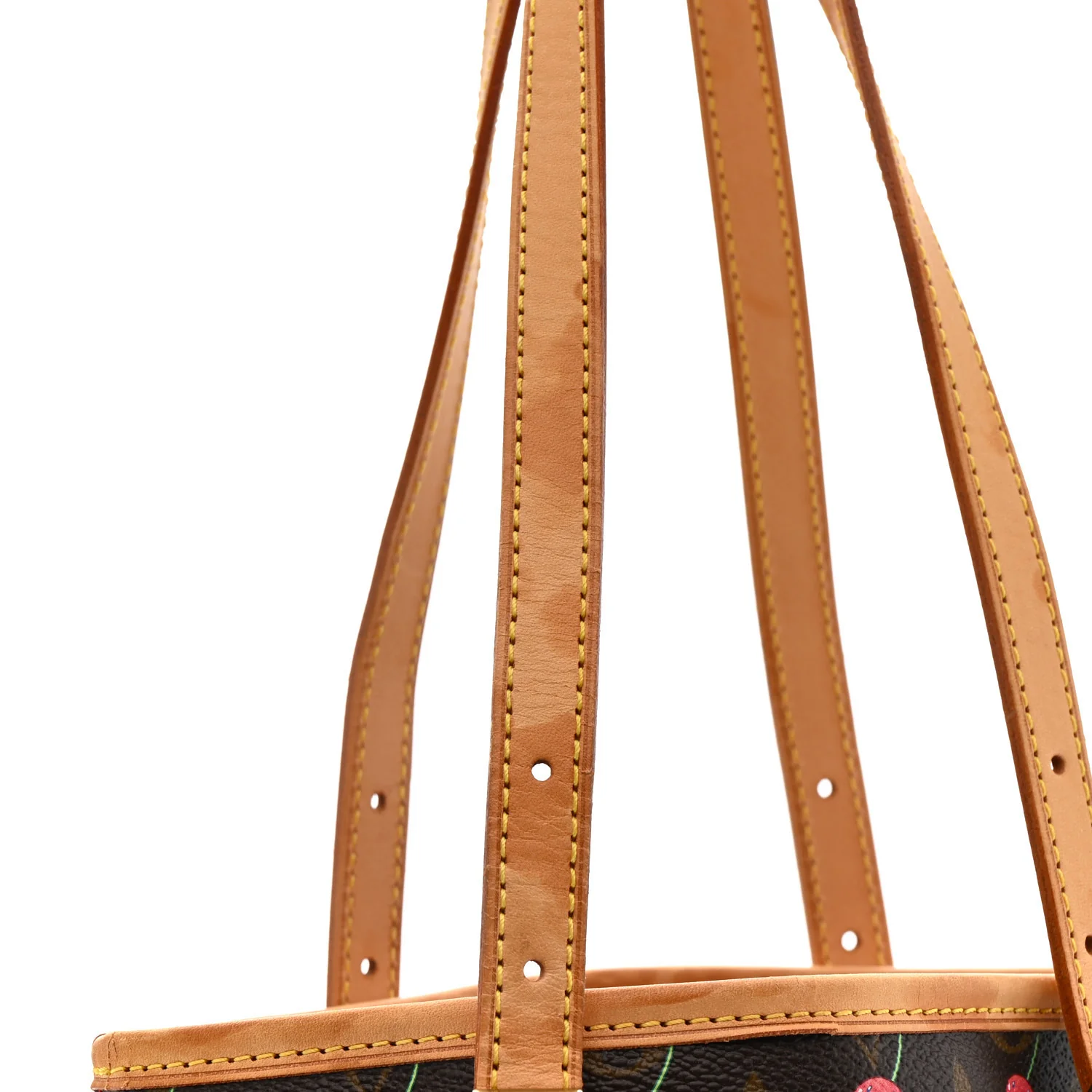 Monogram Cerises Bucket Bag - Image 11